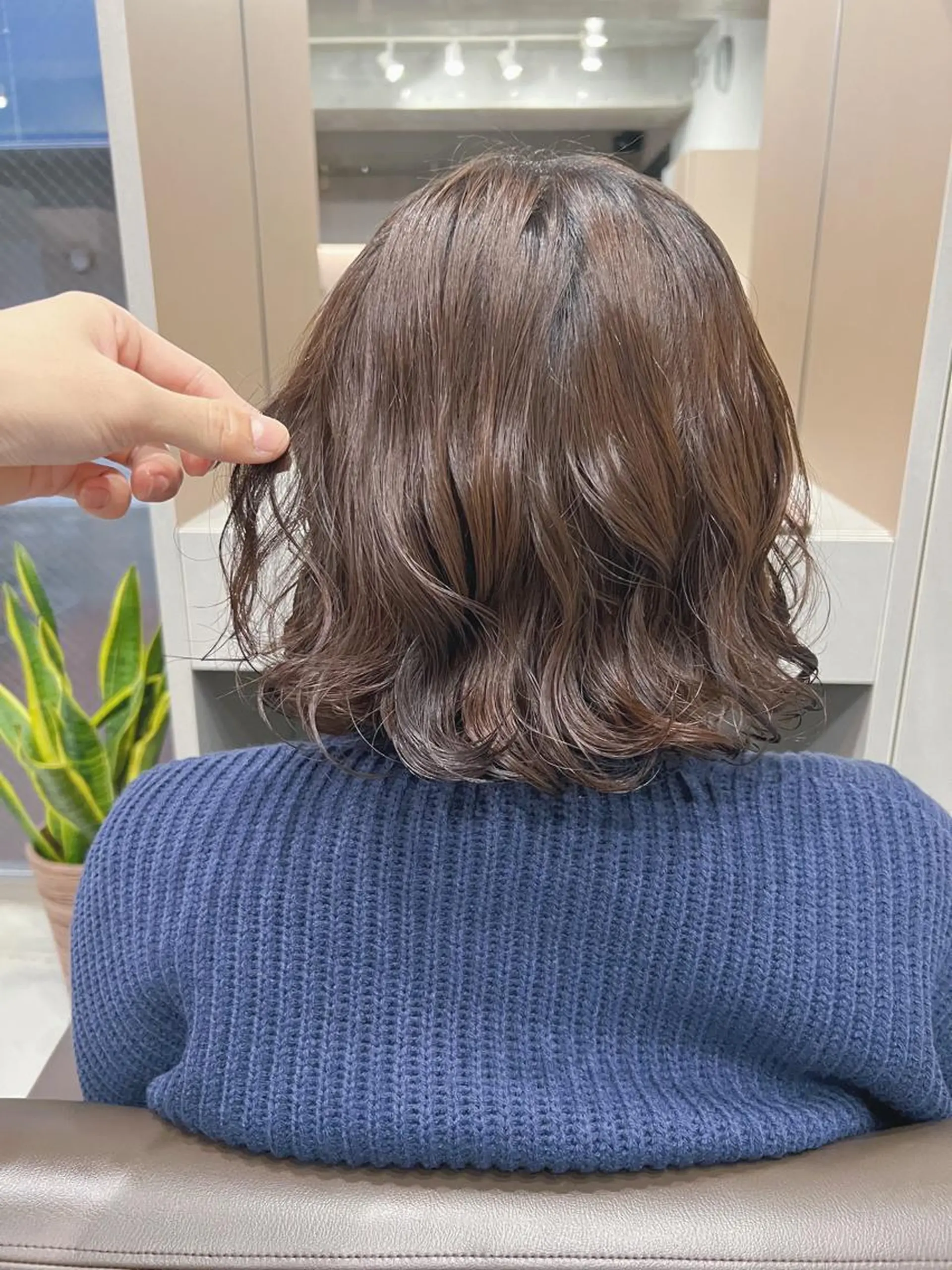 パーマ ボブパーマコテ巻き風 パーマNo1深江秀平のヘアスタイル