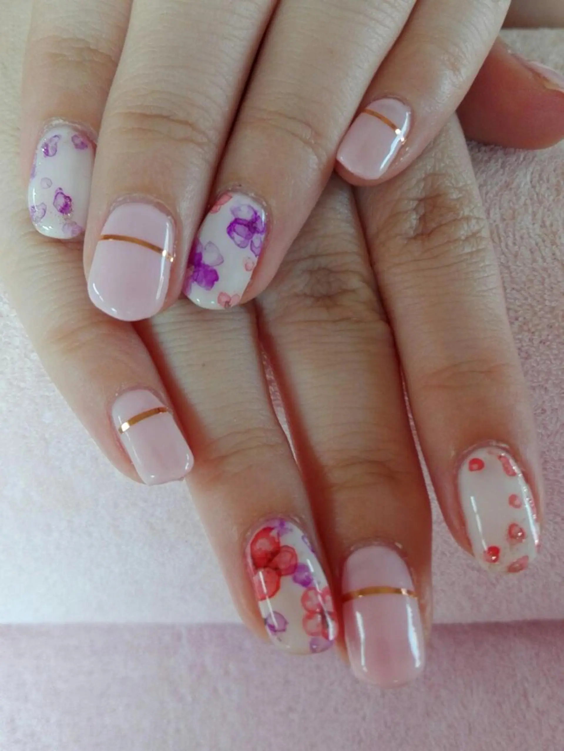 ネイル フラワーネイル 春ネイル MANA MANAのネイルデザイン