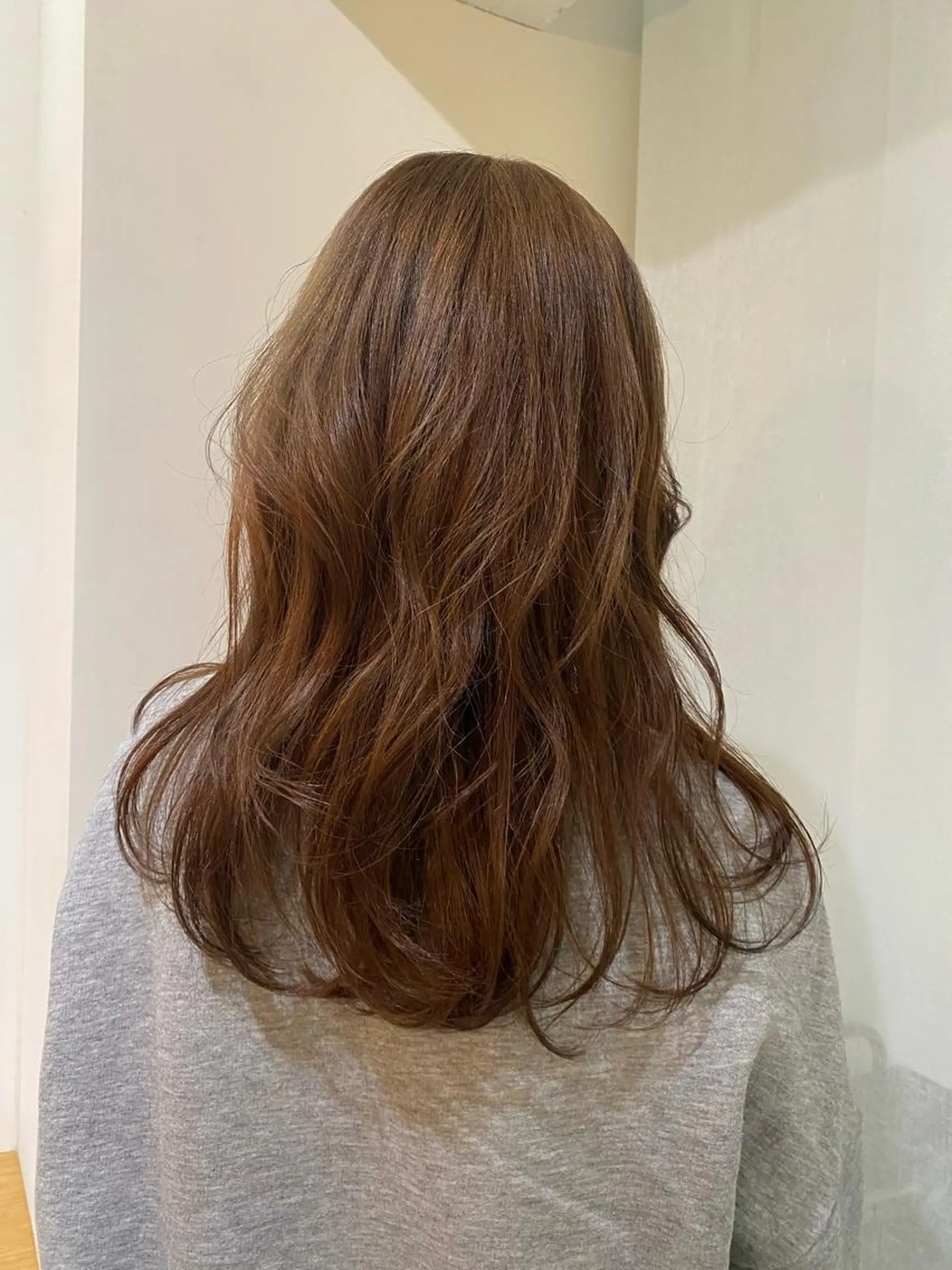 ロング 🎀透明感× 暖色カラーつな🎀のヘアスタイル