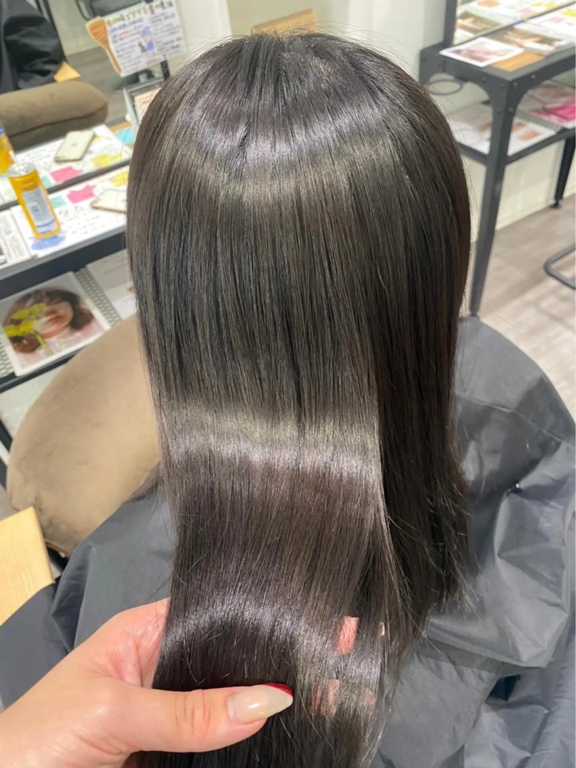 ロング 髪質改善 亀川蓮 Agu hairのヘアスタイル