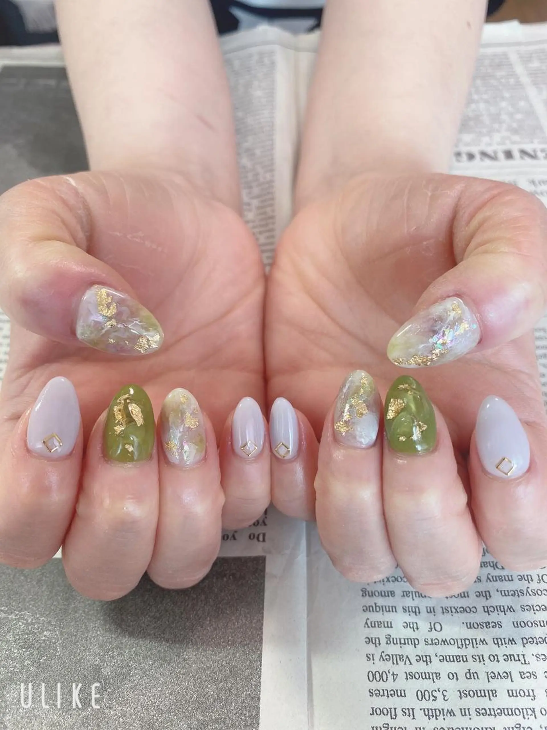 ネイル ハンドネイル ハンドケア 森山 舞のネイルデザイン