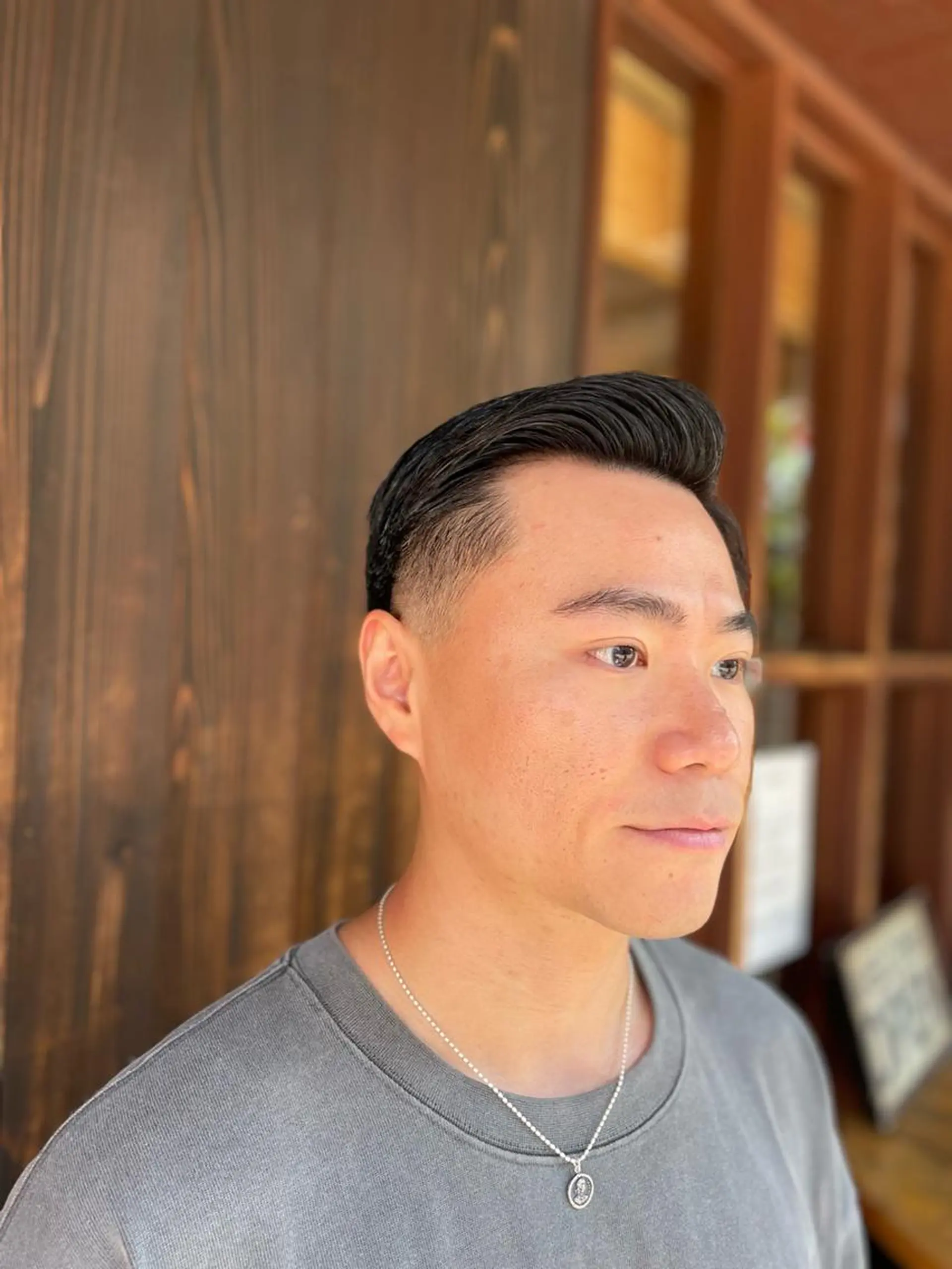 メンズ 早稲田/メンズ専門 /フェード/葛西裕季のヘアスタイル