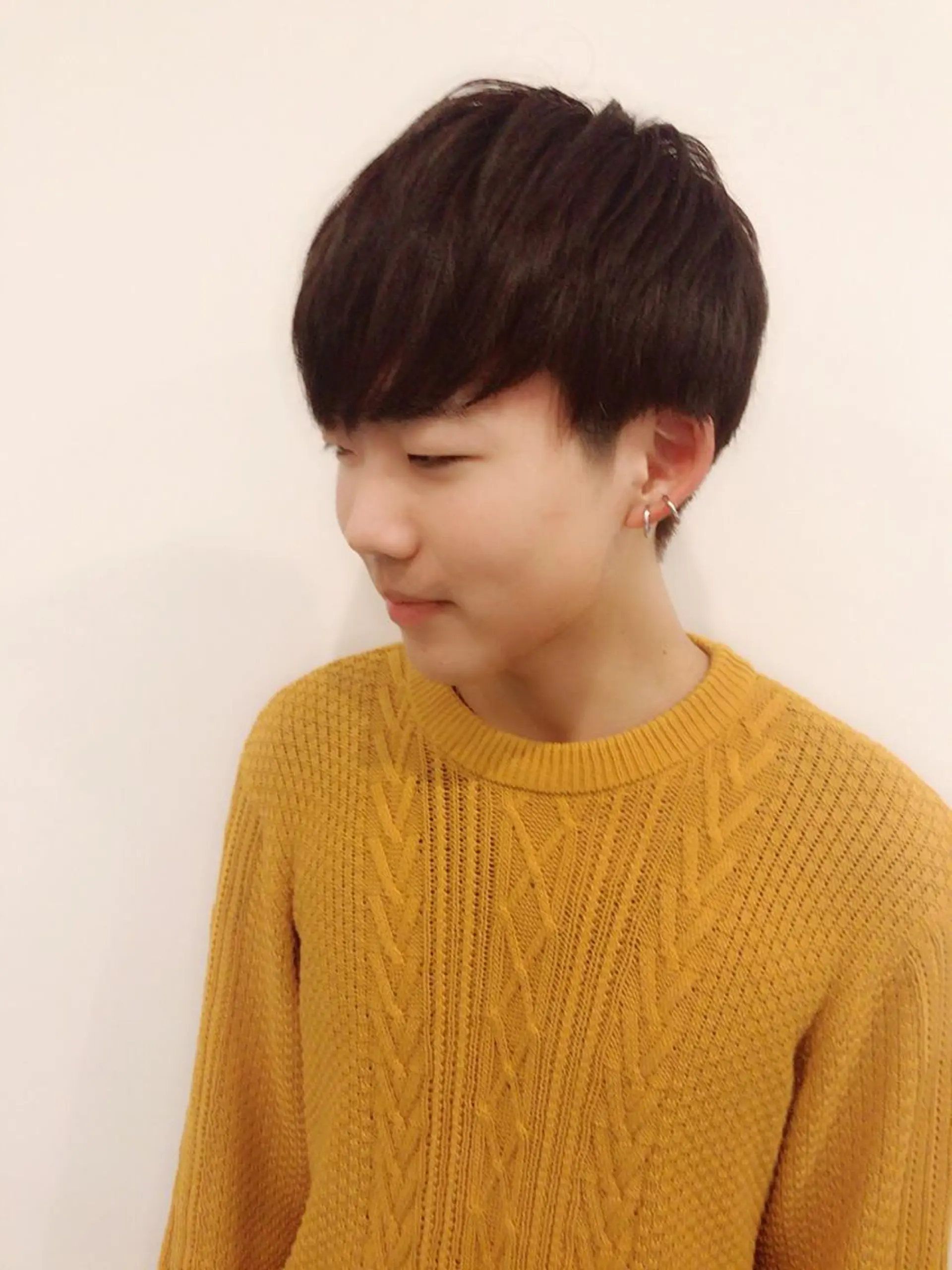 ショート カラー パーマ ヘアアレンジ メンズ マッシュ ヘアカラー CHIC share salon所属・ちこ .のヘアスタイル