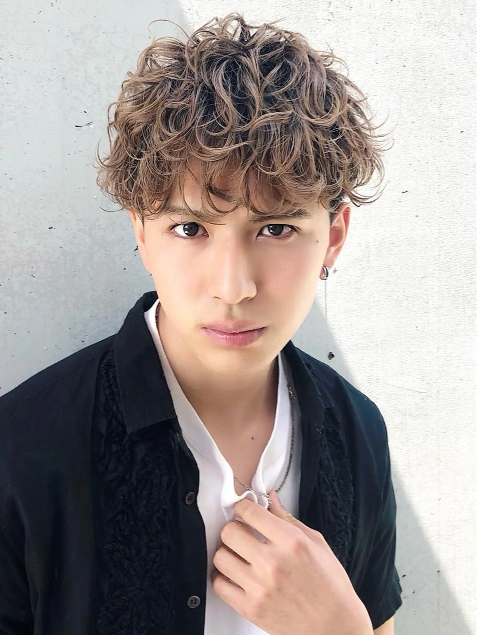 パーマ メンズ メンズパーマ メンズパーマ/新宿/ サイカショウイチのヘアスタイル