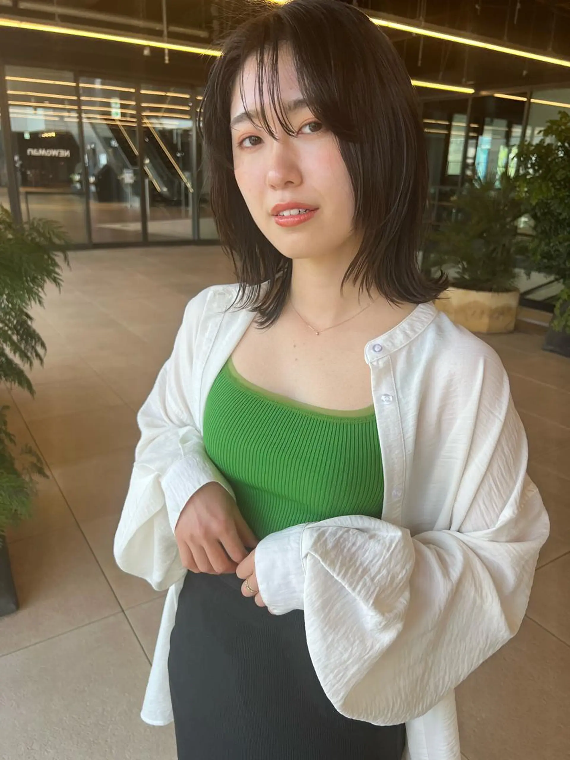 ミディアム 🍃透明感スタイル ｙｕ-ｋａ🍃のヘアスタイル