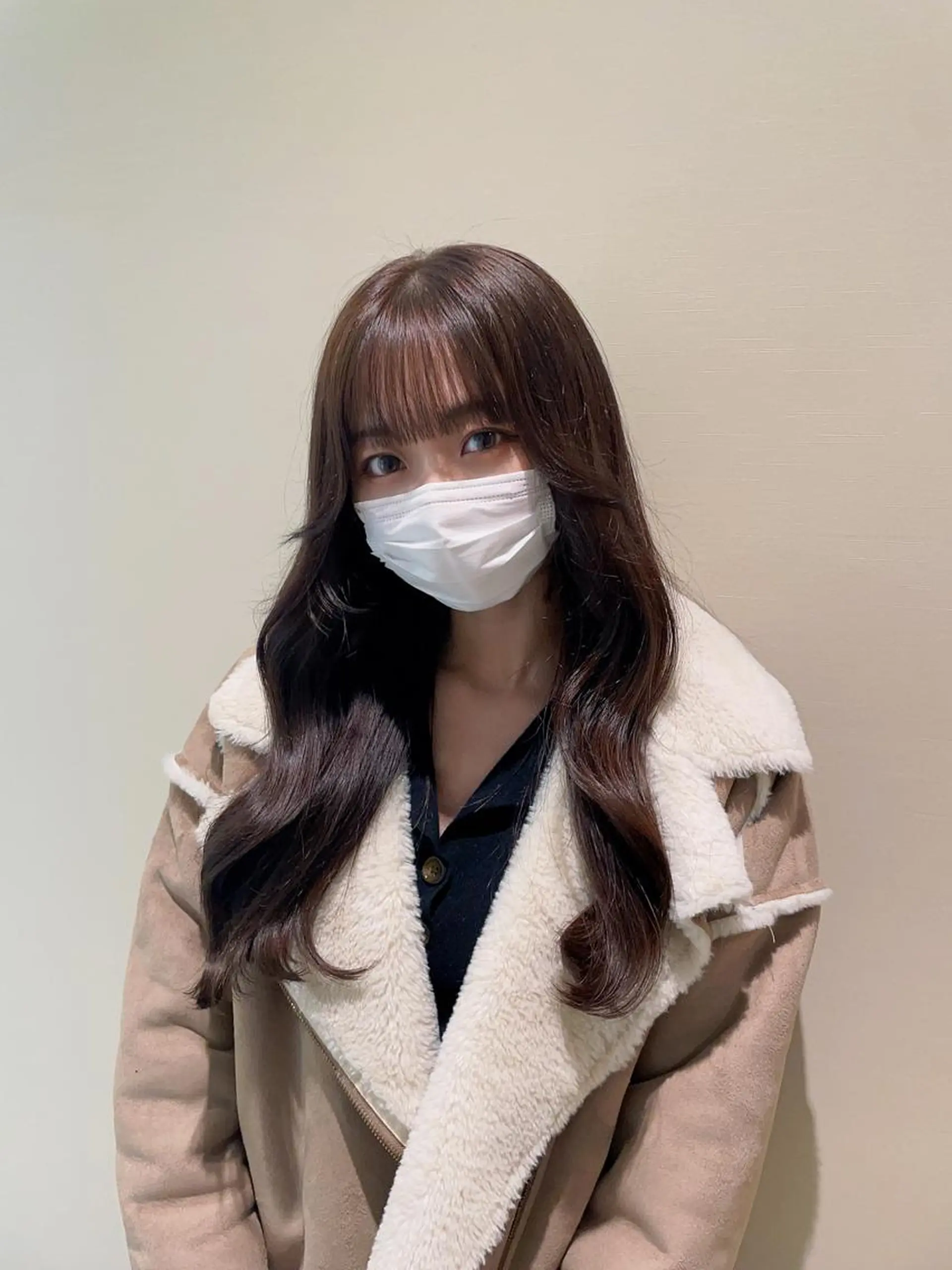 セミロング カラー ヘアアレンジ Ella所属・nana【艶髪】/ レイヤー/縮毛矯正のヘアスタイル