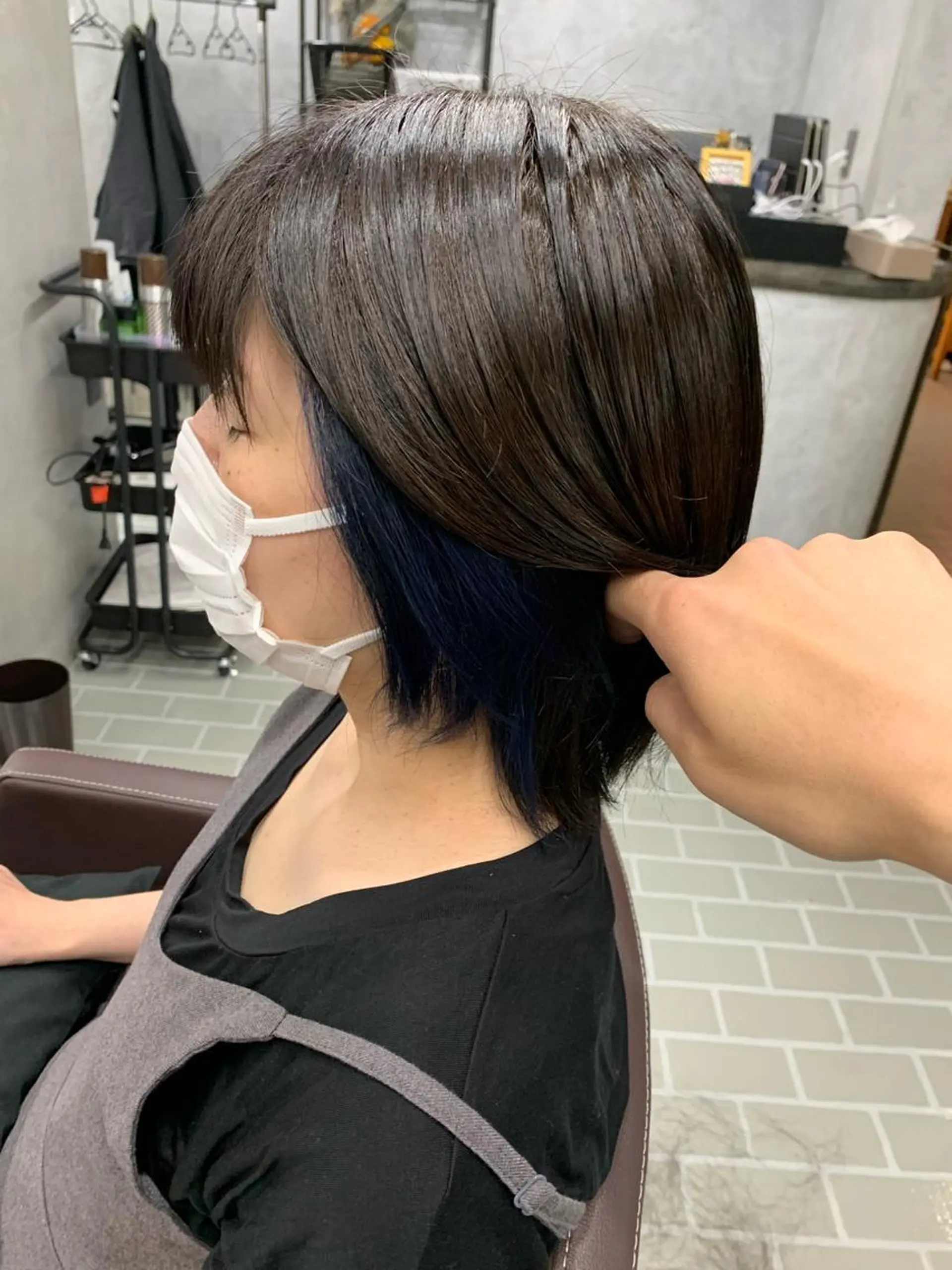 ショート 【清瀬】パサツキ 広がり改善川合剛史のヘアスタイル