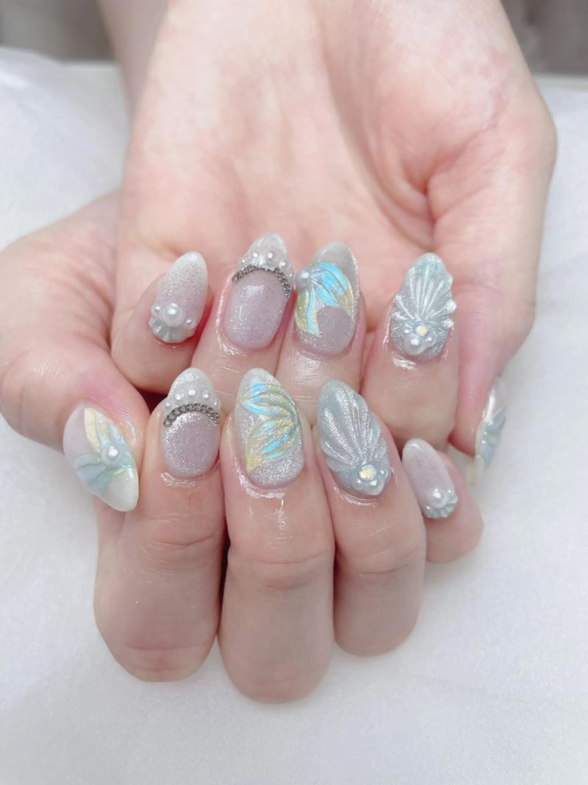 ネイル ハンドネイル Elegant beautyのネイルデザイン