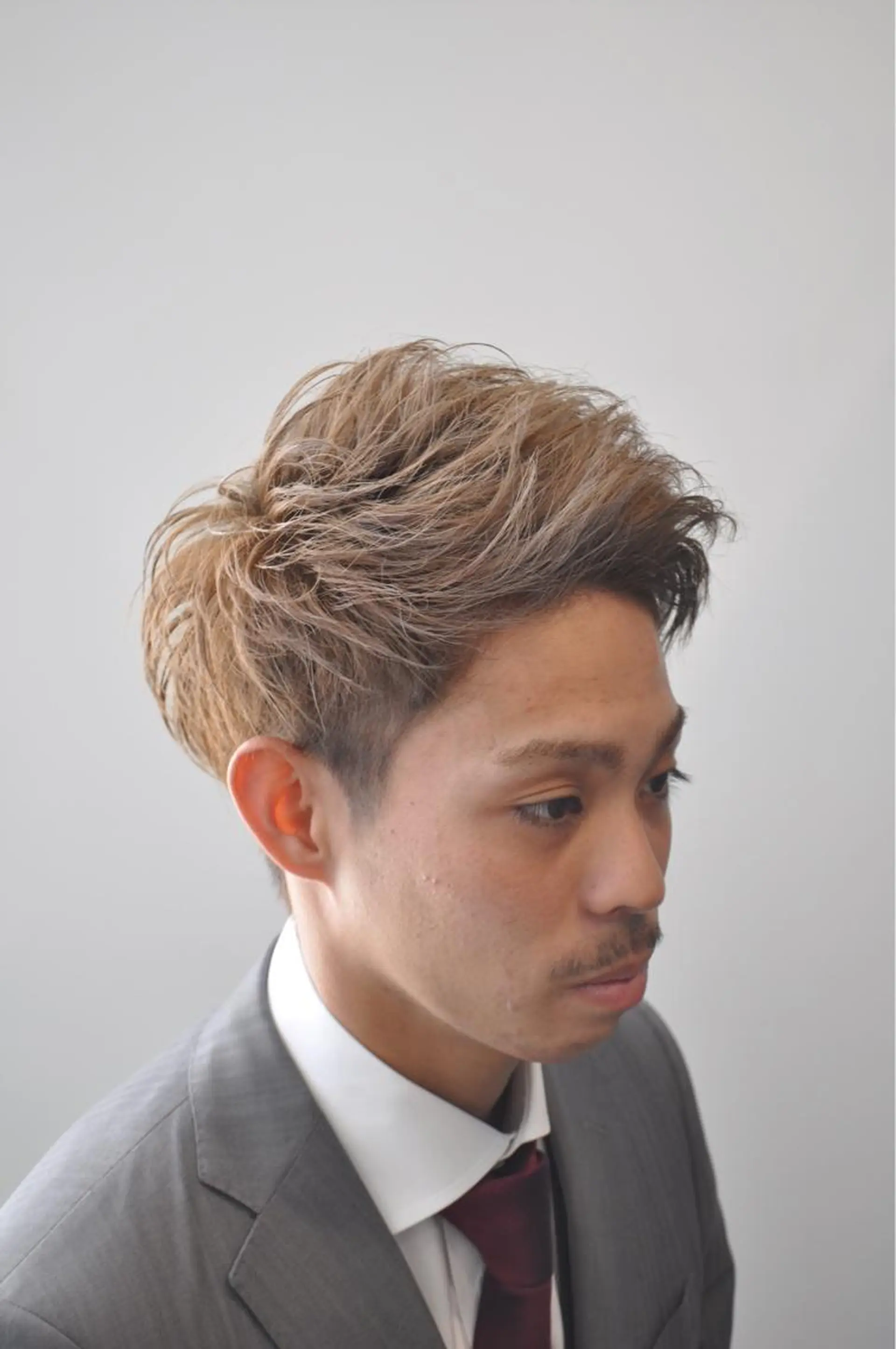 ショート カラー メンズ カット Suzuki Atsushiのヘアスタイル