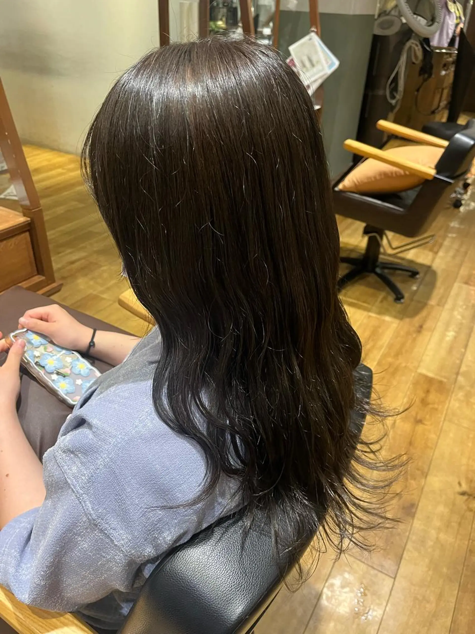 ロング カット ヘアカラー トリートメント ✿ すずかのヘアスタイル