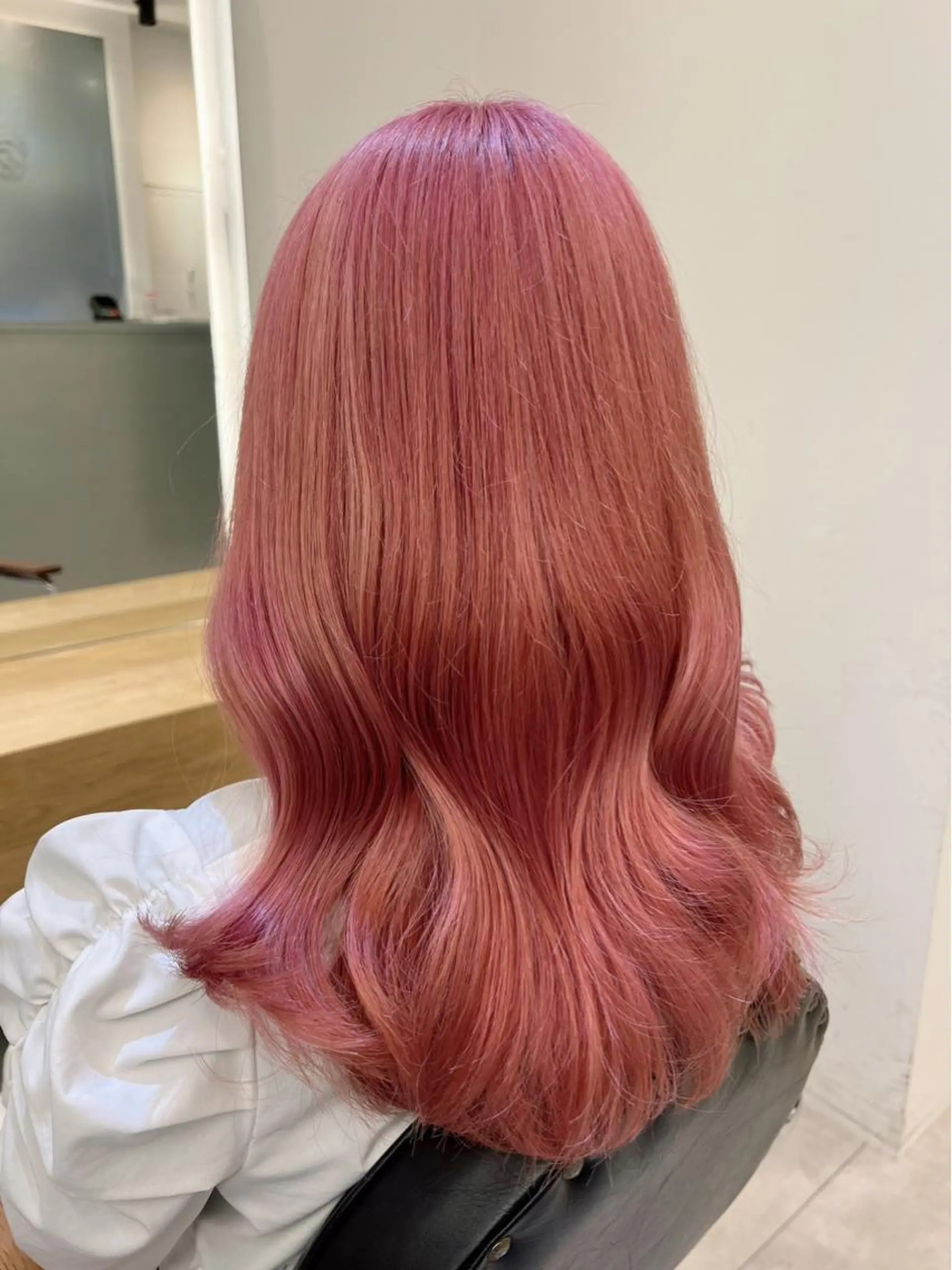 セミロング カット ヘアカラー トリートメント ♡可愛い艶髪特化♡ 艶髪先生のヘアスタイル