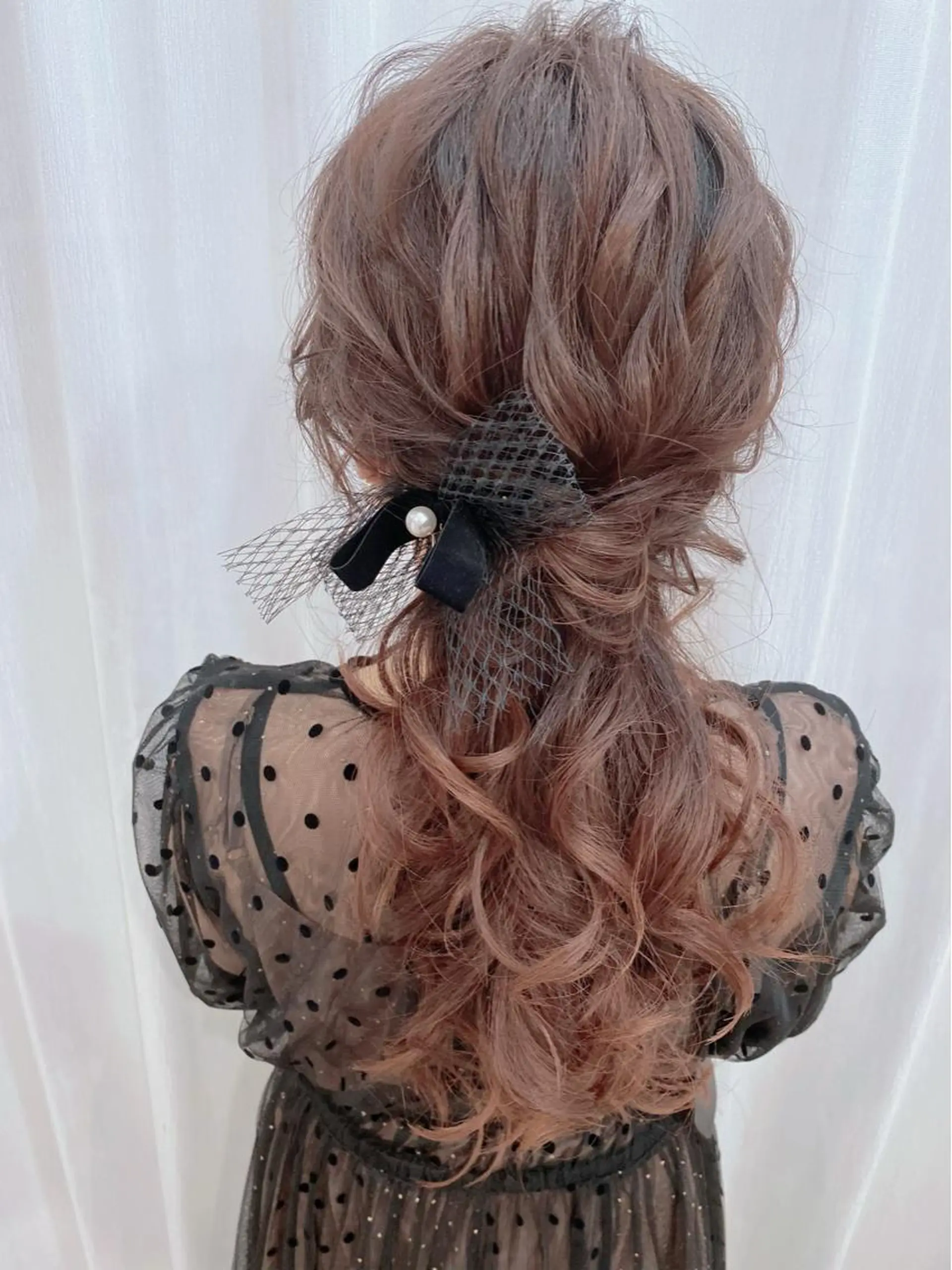 ロング ヘアアレンジ セットサロン      ラフテル所属・大阪/ヘアアレンジ /似合わせset💐のヘアスタイル