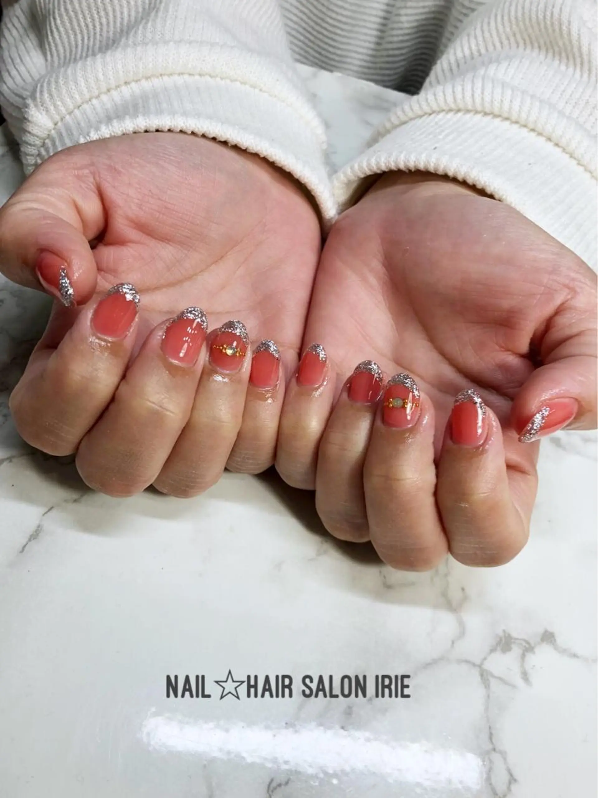 ネイル Hair salon Irie所属・與儀 知佳のネイルデザイン