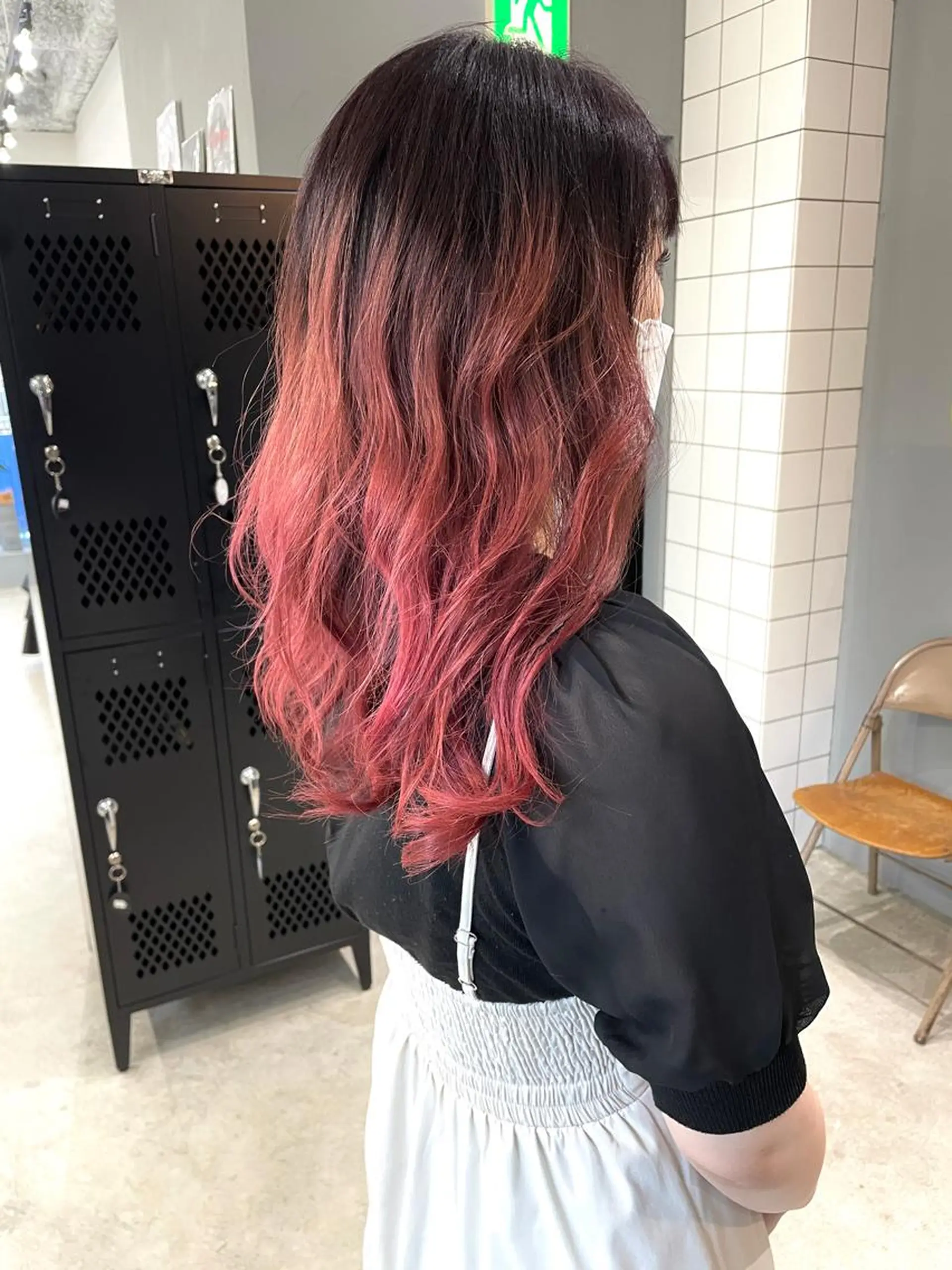 ロング カラー メンズ専門サロン wokeのヘアスタイル