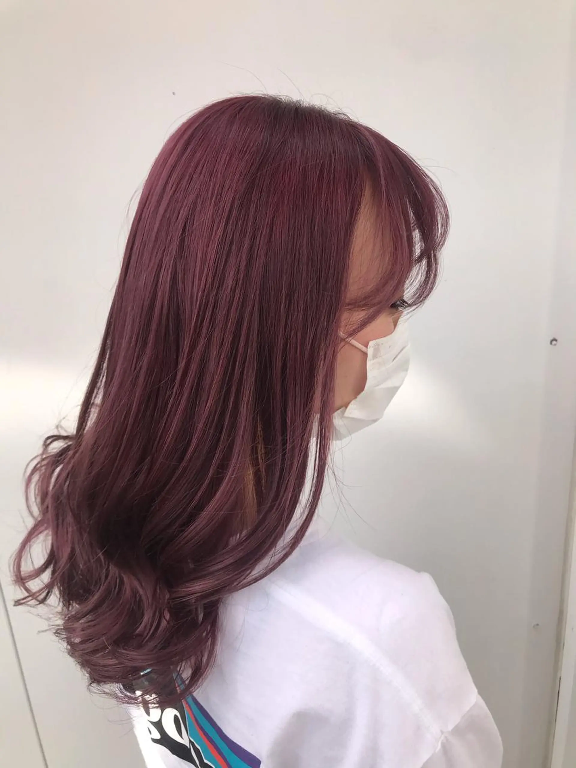 セミロング 下條 真のヘアスタイル