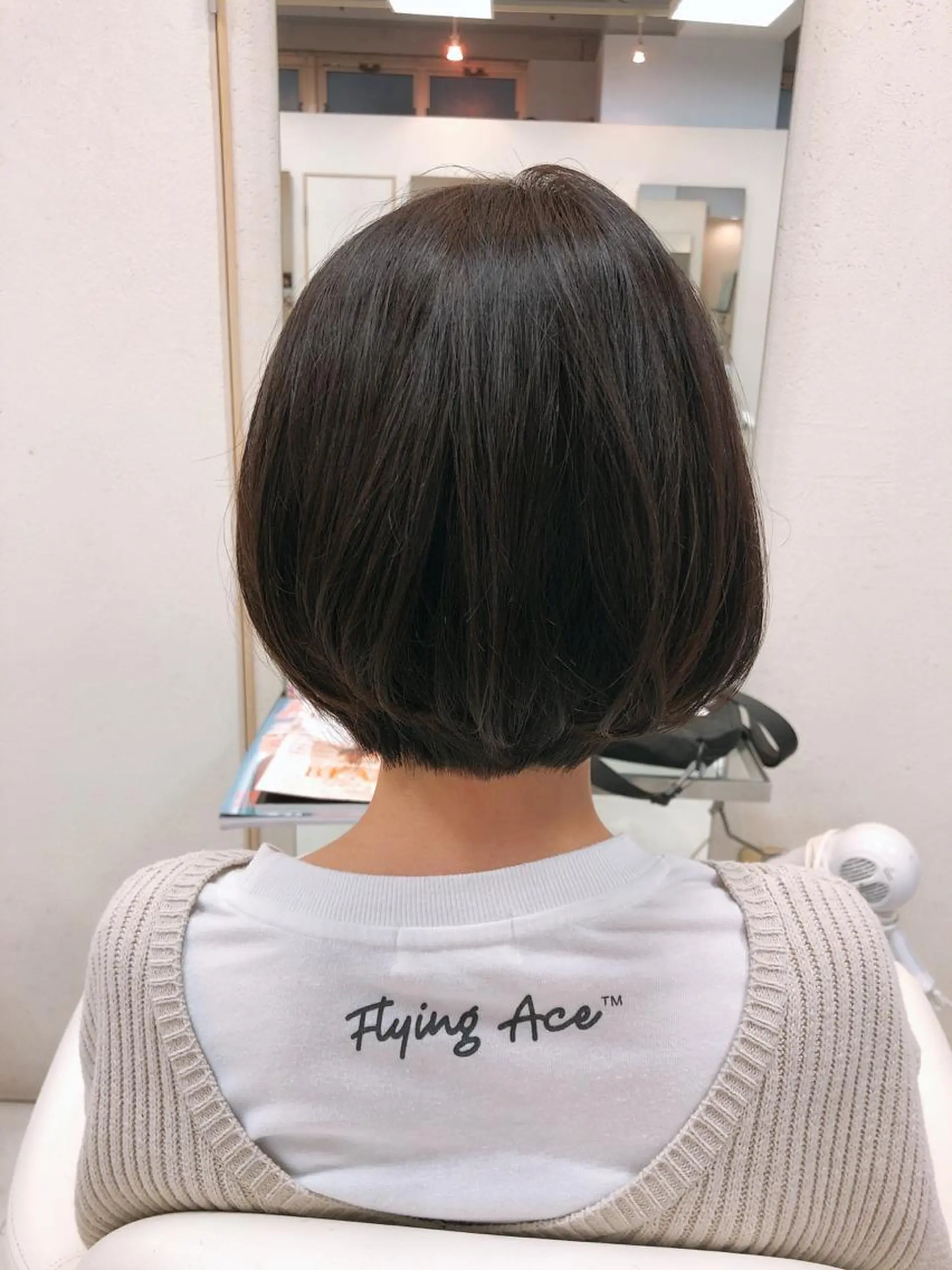 ショート 前下がりボブ ボブ 阿部 美咲のヘアスタイル