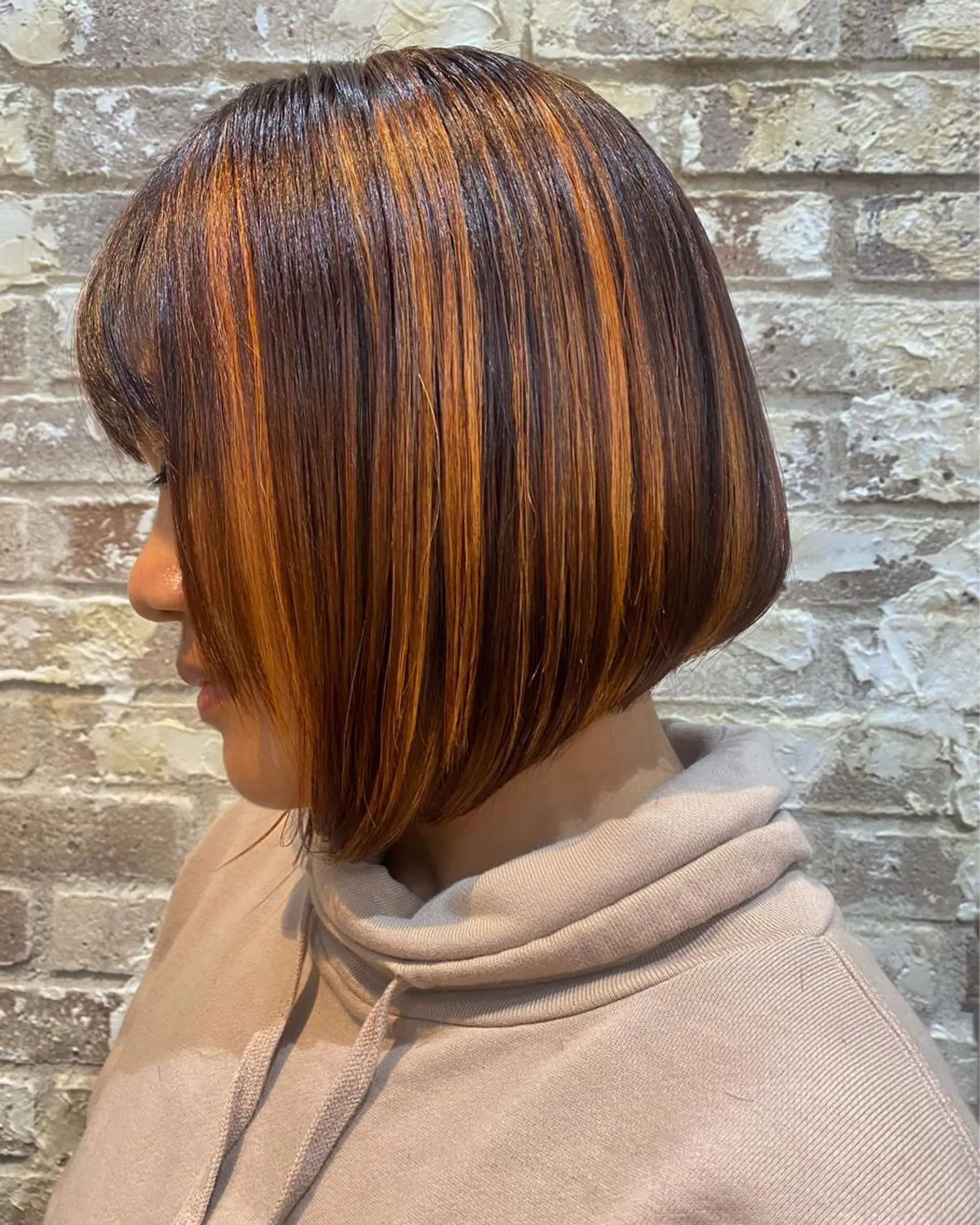 ミディアム ハイライト カット ヘアカラー Emerge渋谷店所属・パーマ/レイヤー 🐯ヒョウガ🐯のヘアスタイル