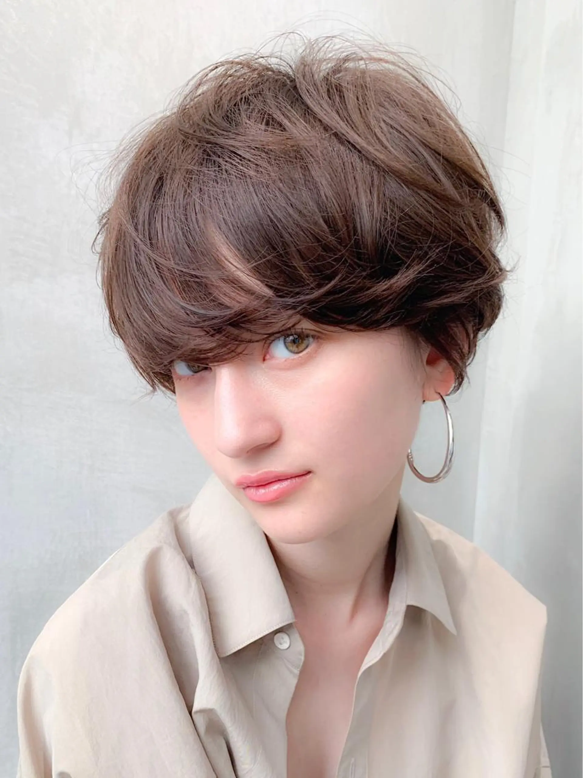 ショート カラー カット ヘアカラー トリートメント 🉐レイヤー/塩見 弘樹🉐渋谷のヘアスタイル