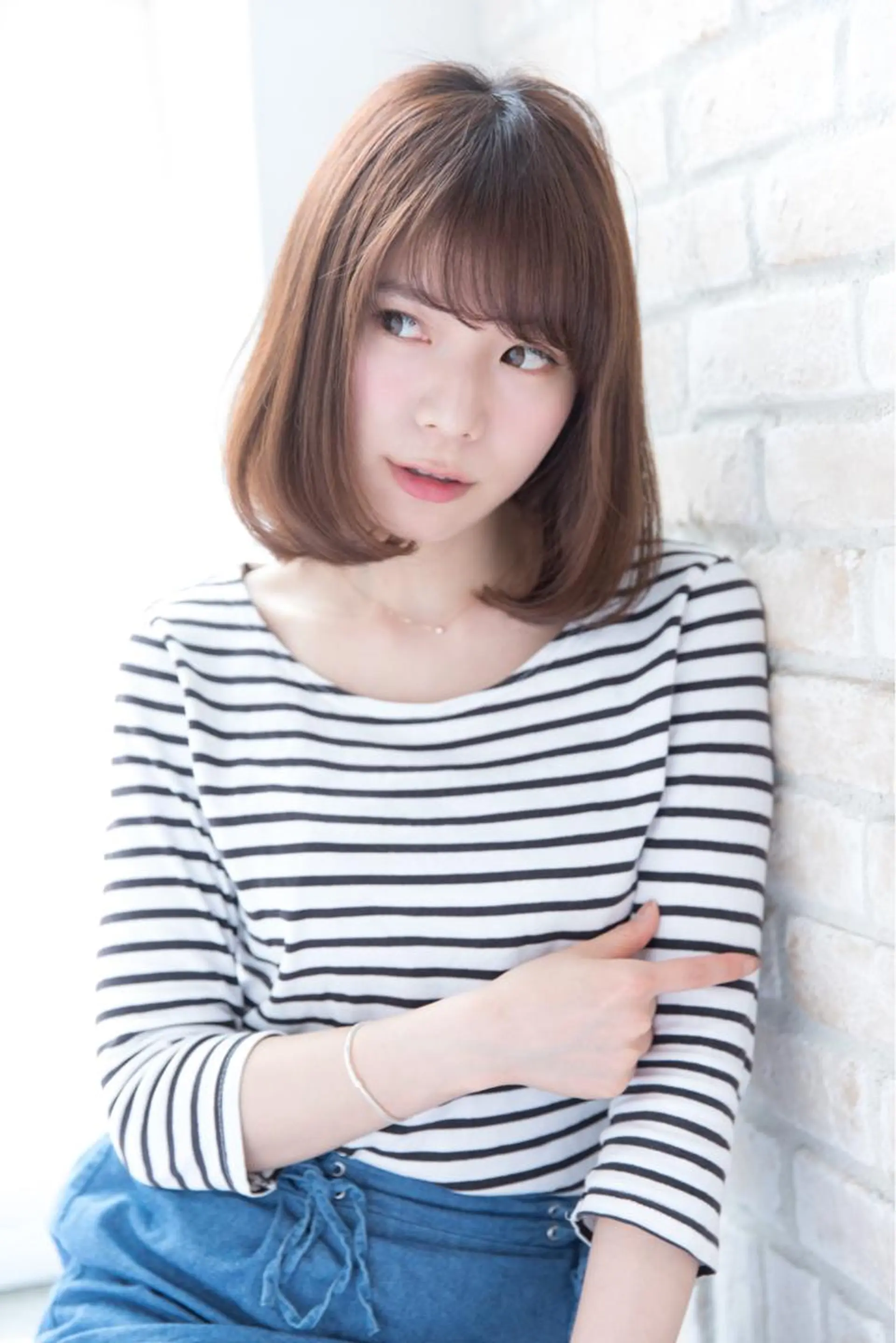 ミディアム 上尾  純也のヘアスタイル