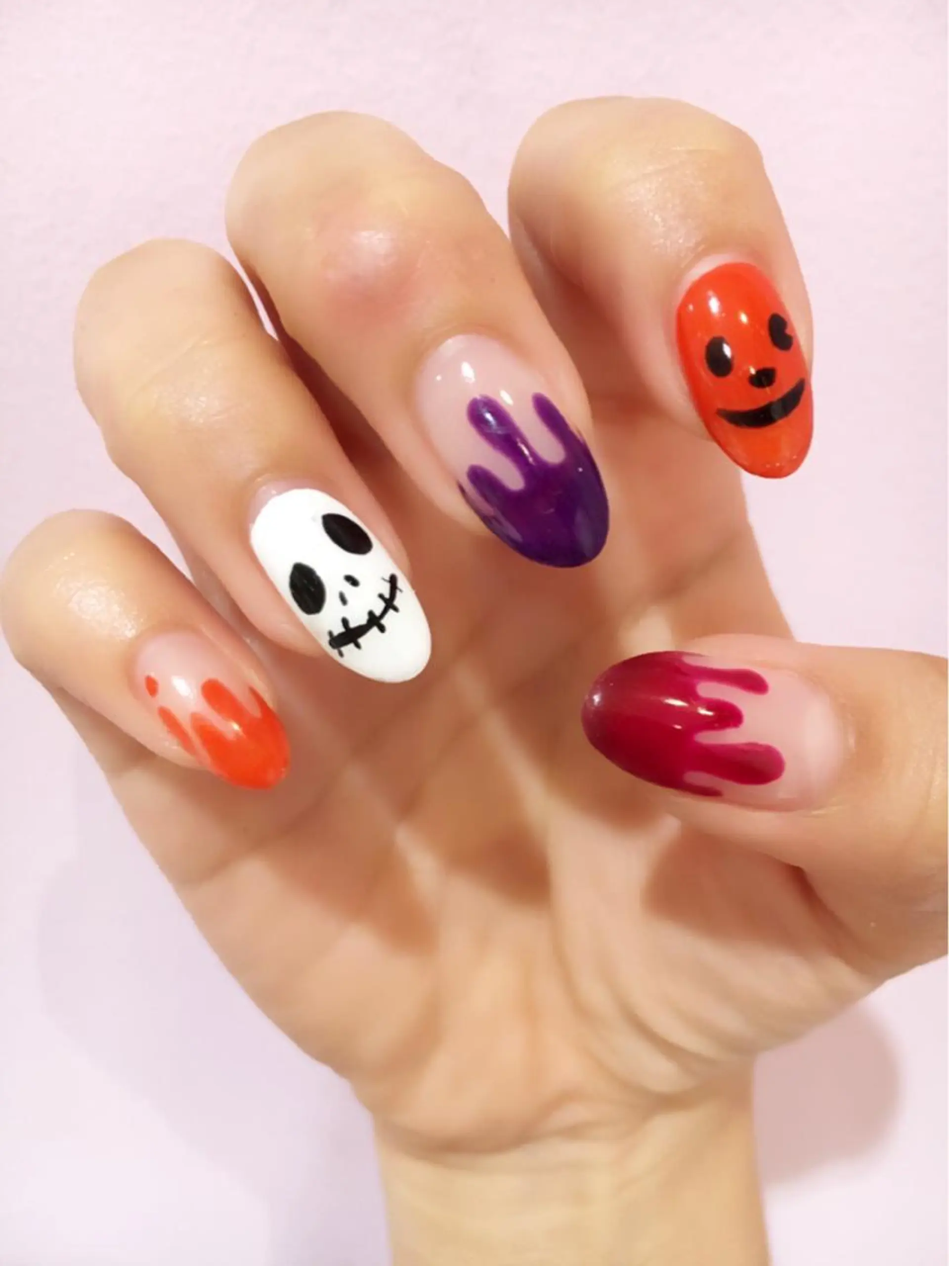 ネイル ハロウィン フジタ エリカのネイルデザイン