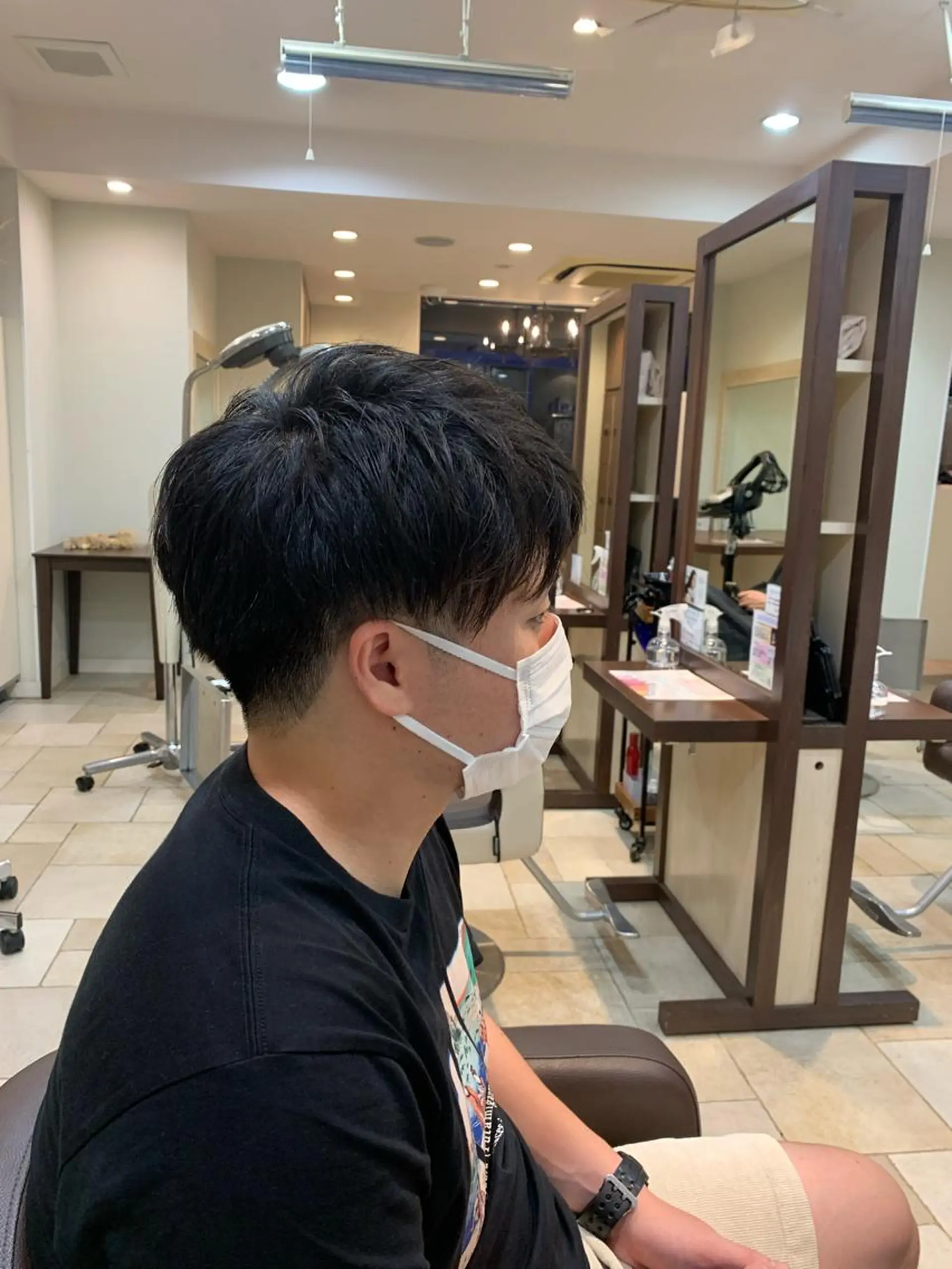 メンズ 大人透明感艶カラー 寺田稜のヘアスタイル