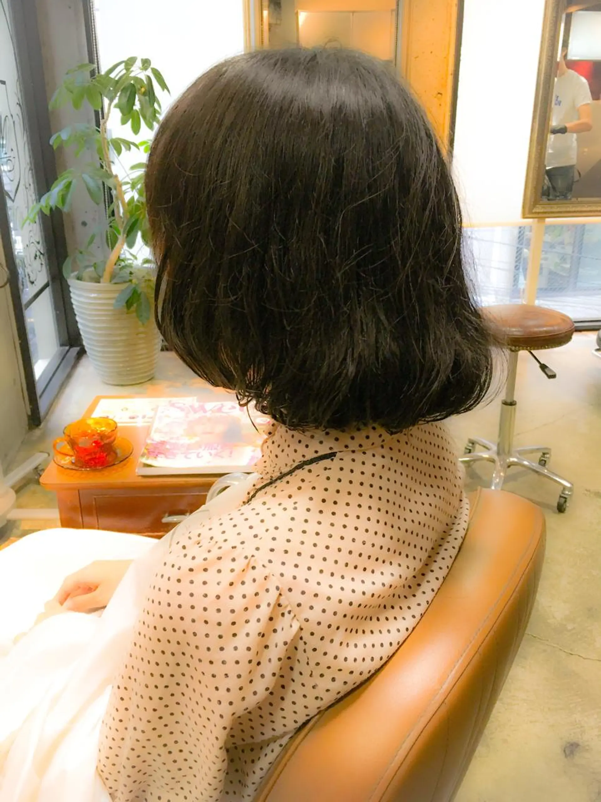 ショート パーマ ボブ 北條 優輝のヘアスタイル