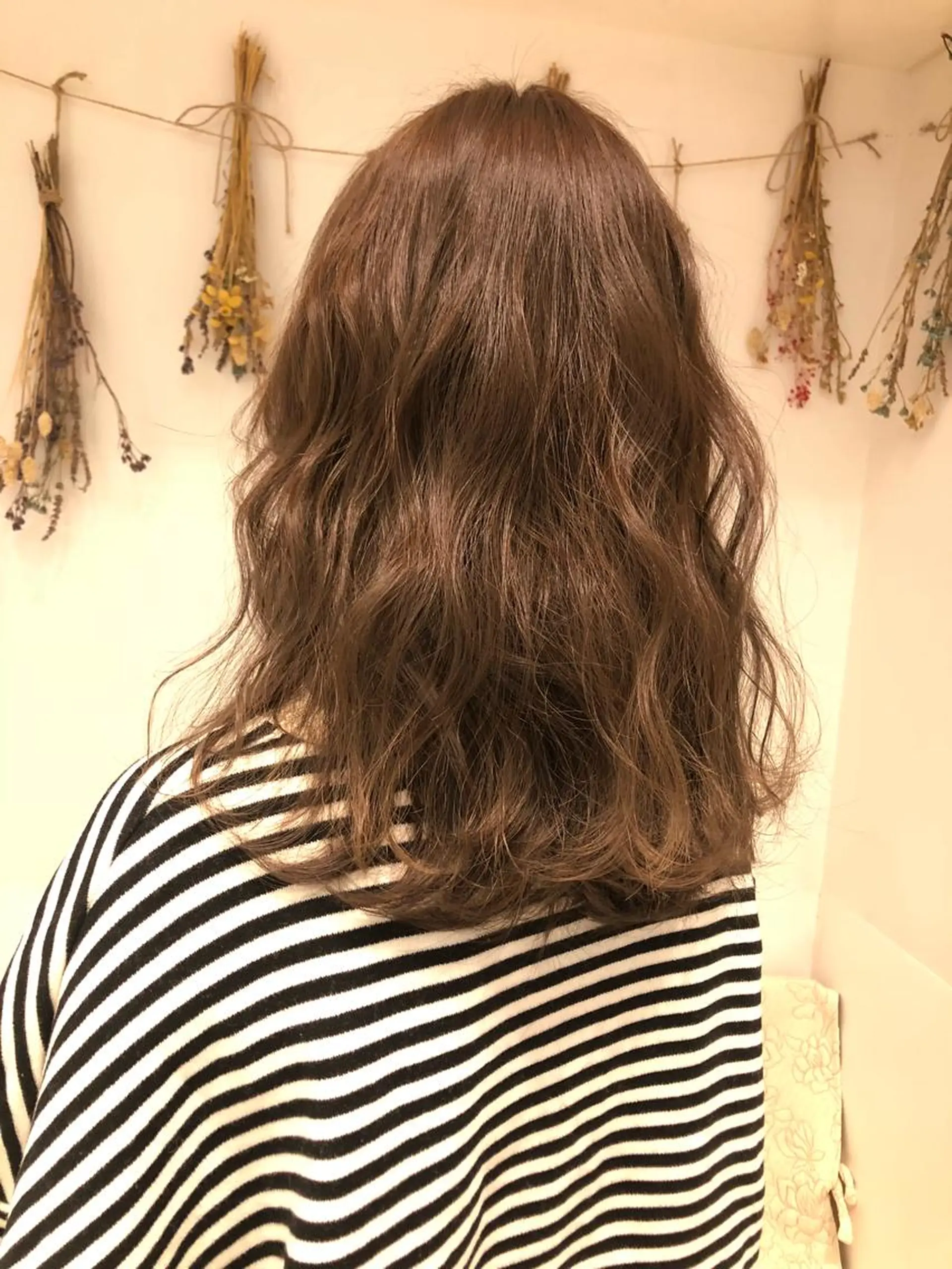 セミロング カラー ベージュカラー はだゆうき @hadadan08のヘアスタイル