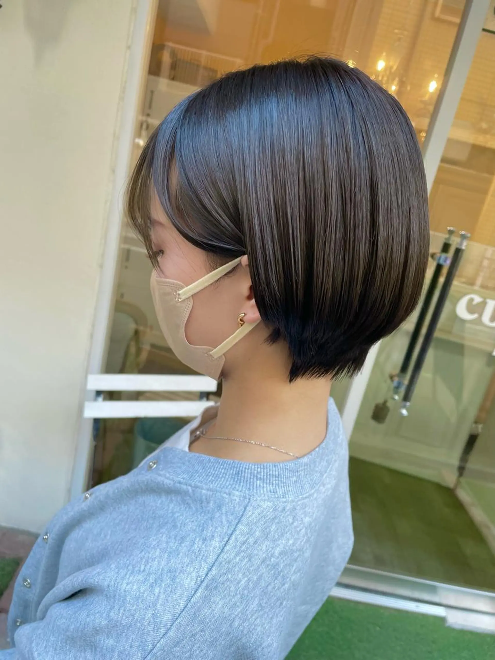 ショート カラー newi梅田🫧韓国 ヘア🫧sakiのヘアスタイル