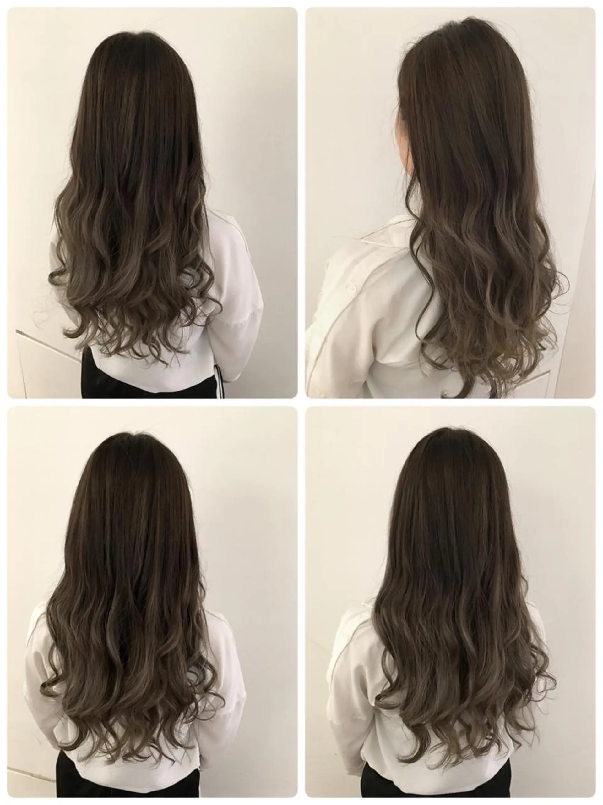 セミロング due hair 京都駅前店 MILBON オージュア認定サロン【デューヘアー】所属・ハイトーンブリーチ 土坂　由志【京都】のヘアスタイル