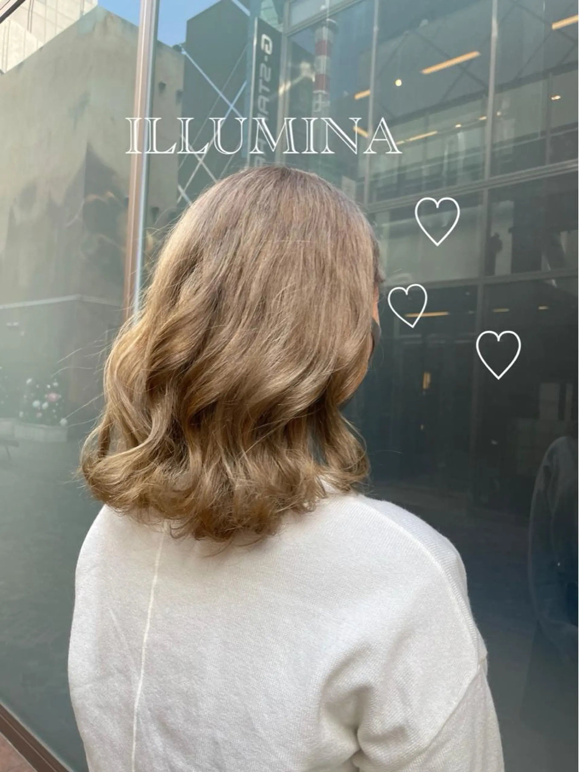 カラー ダブルカラー FURUSHO梅田店所属・Araki Chikaのヘアスタイル