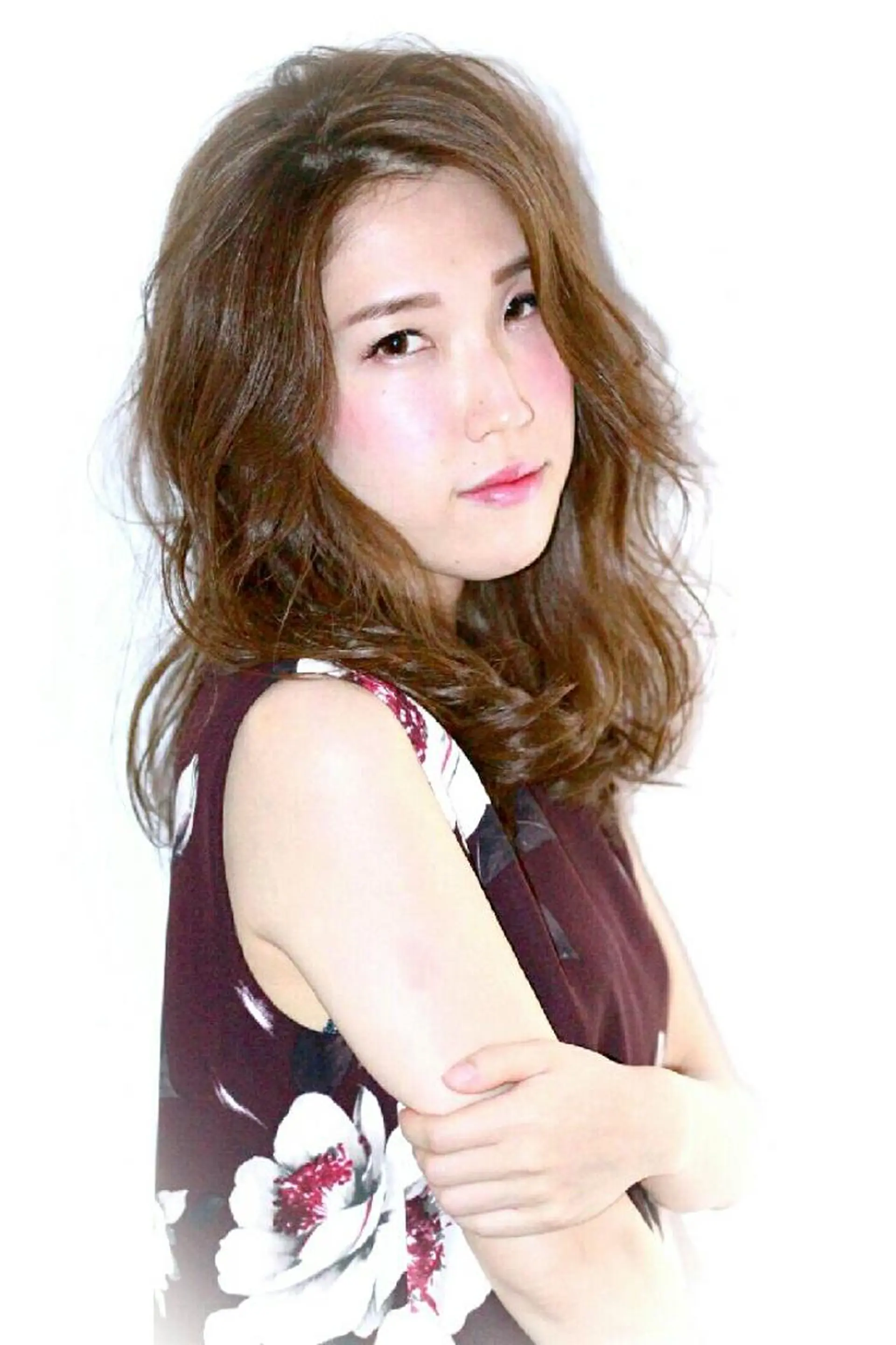 セミロング パーマ カラー SAI hairgardenのヘアスタイル