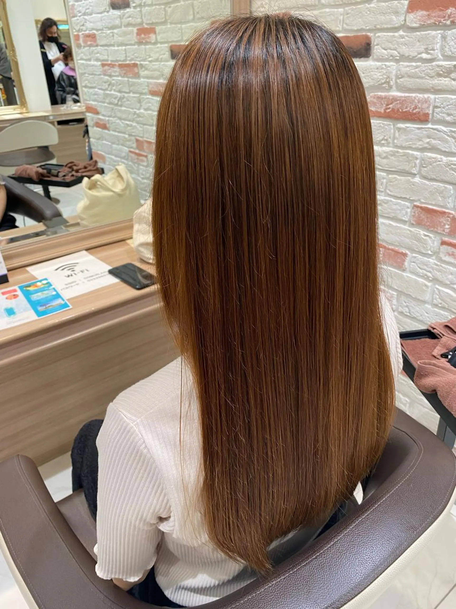 ロング ✨美髪／縮毛矯正 講師 ／塚田健✨のヘアスタイル