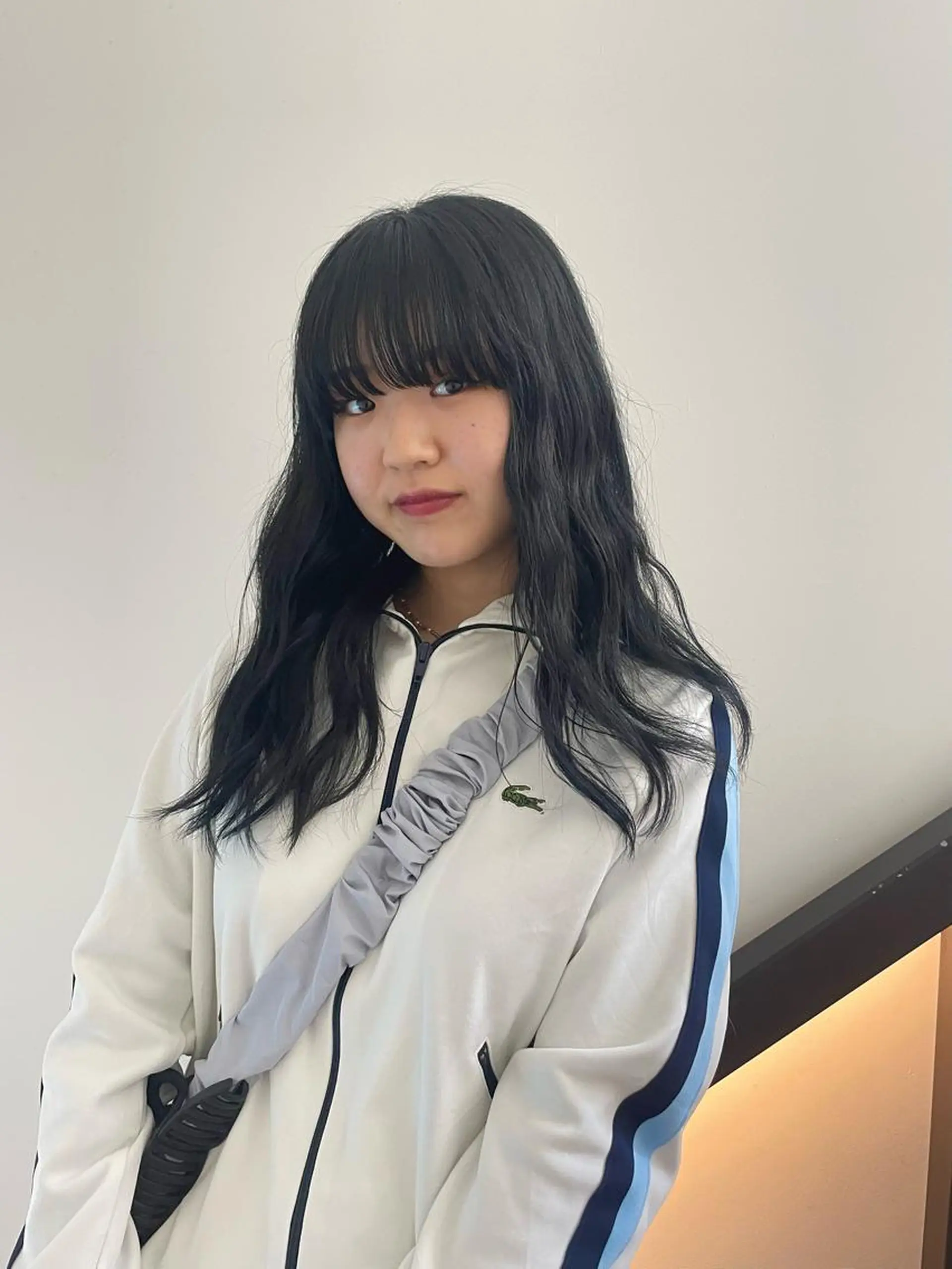 ロング カラー 黒髪 ブルーカラー ブルーブラック ヘアカラー 🌟暖色系ハイトーン 🌟AIのヘアスタイル