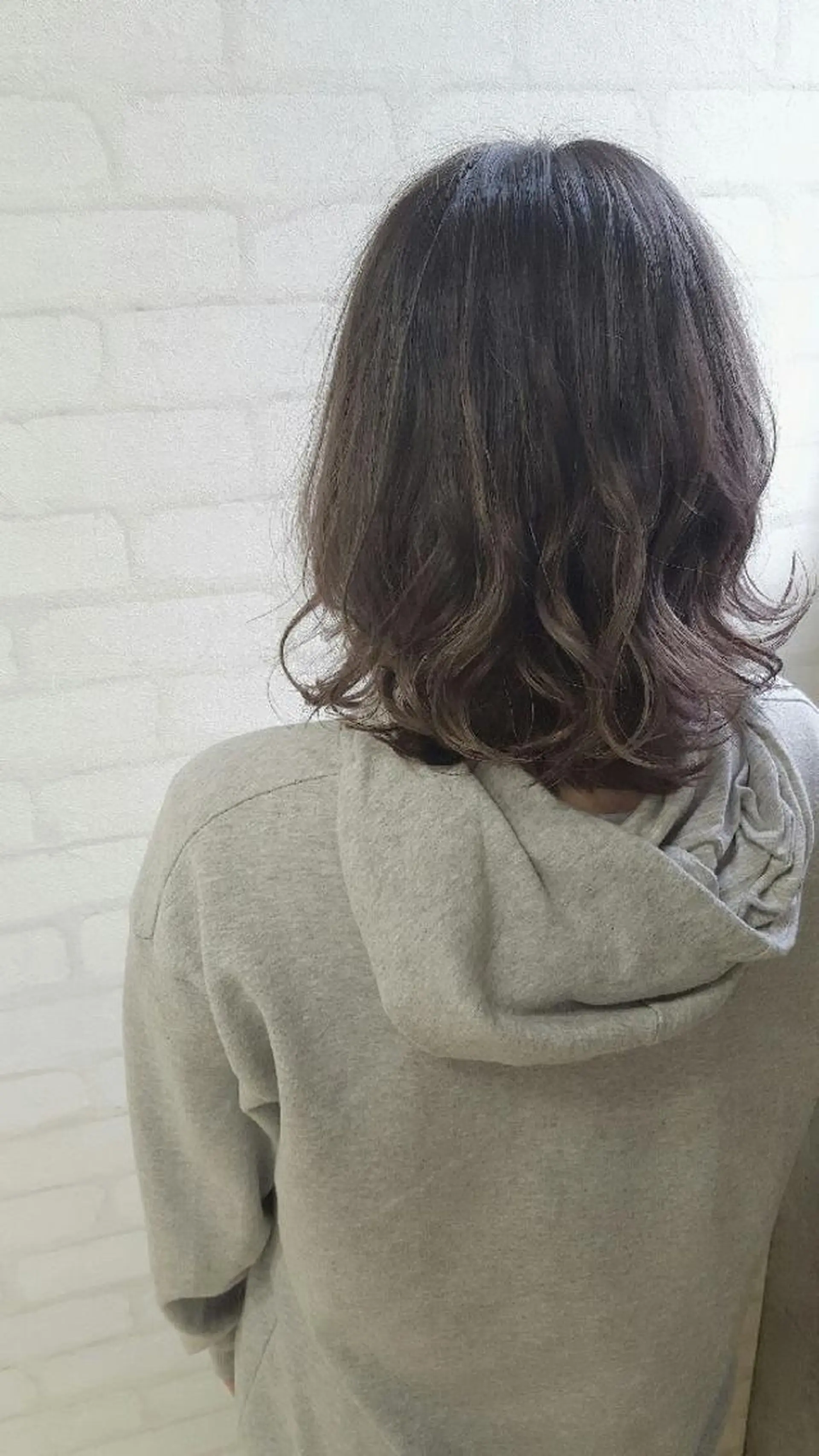 ミディアム brace 立花のヘアスタイル