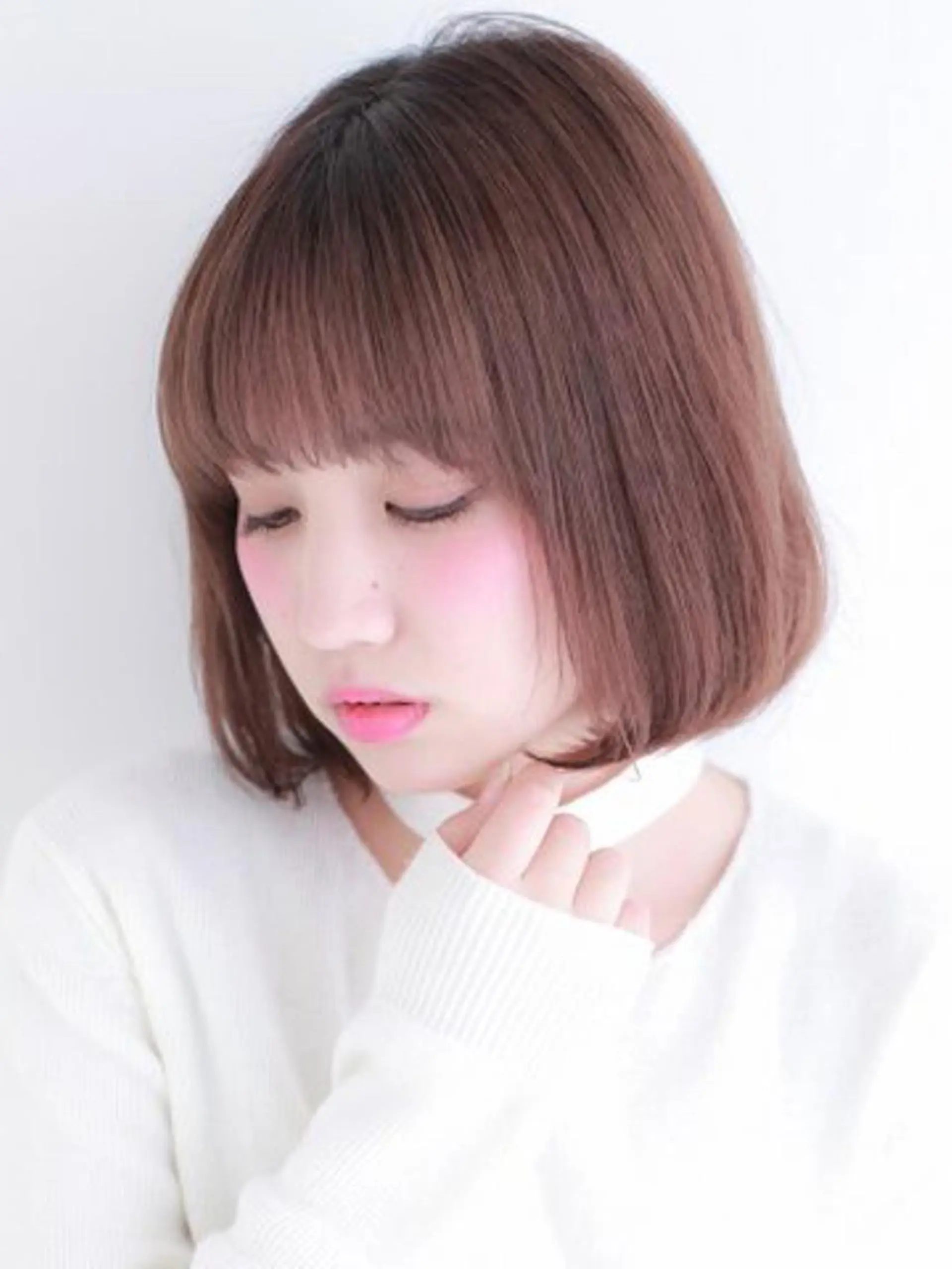 縮毛矯正 岸川 恭子のヘアスタイル