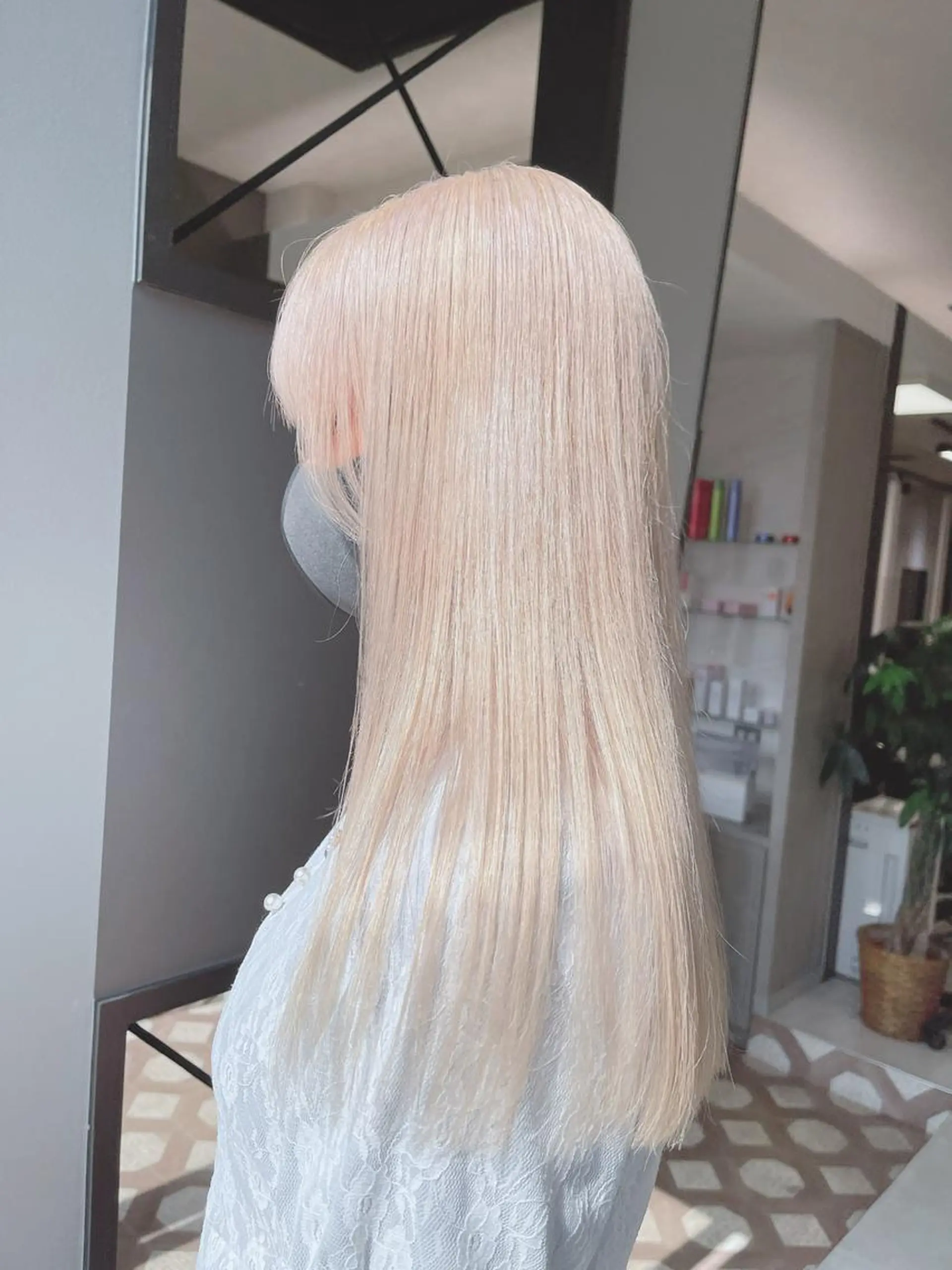 セミロング ヘアカラー トリートメント JILL by GiseL/天神のヘアスタイル