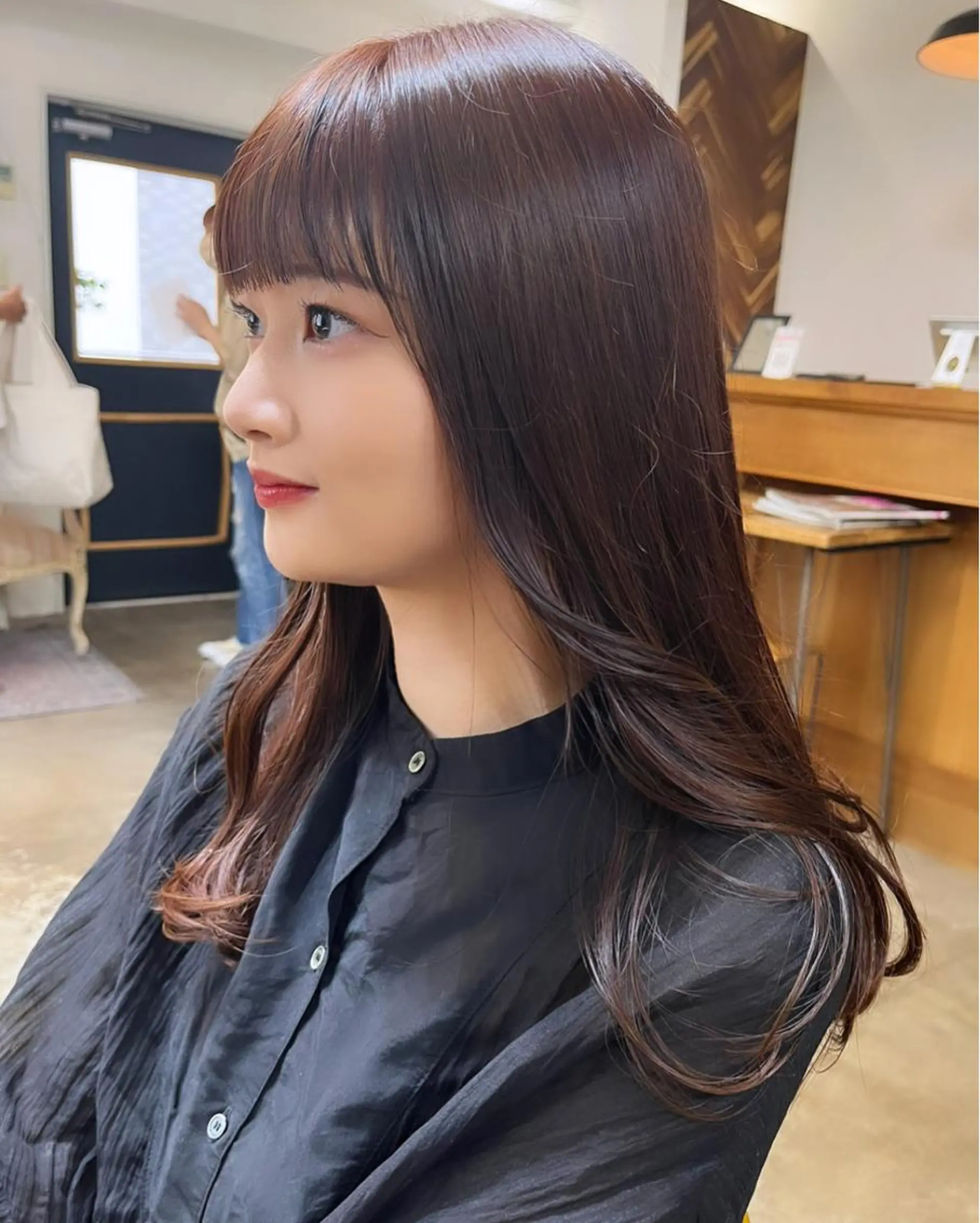 ロング カラー オレンジ ピンクカラー park theSTANDARD所属・HARUKA ♡モデル募集中♡のヘアスタイル