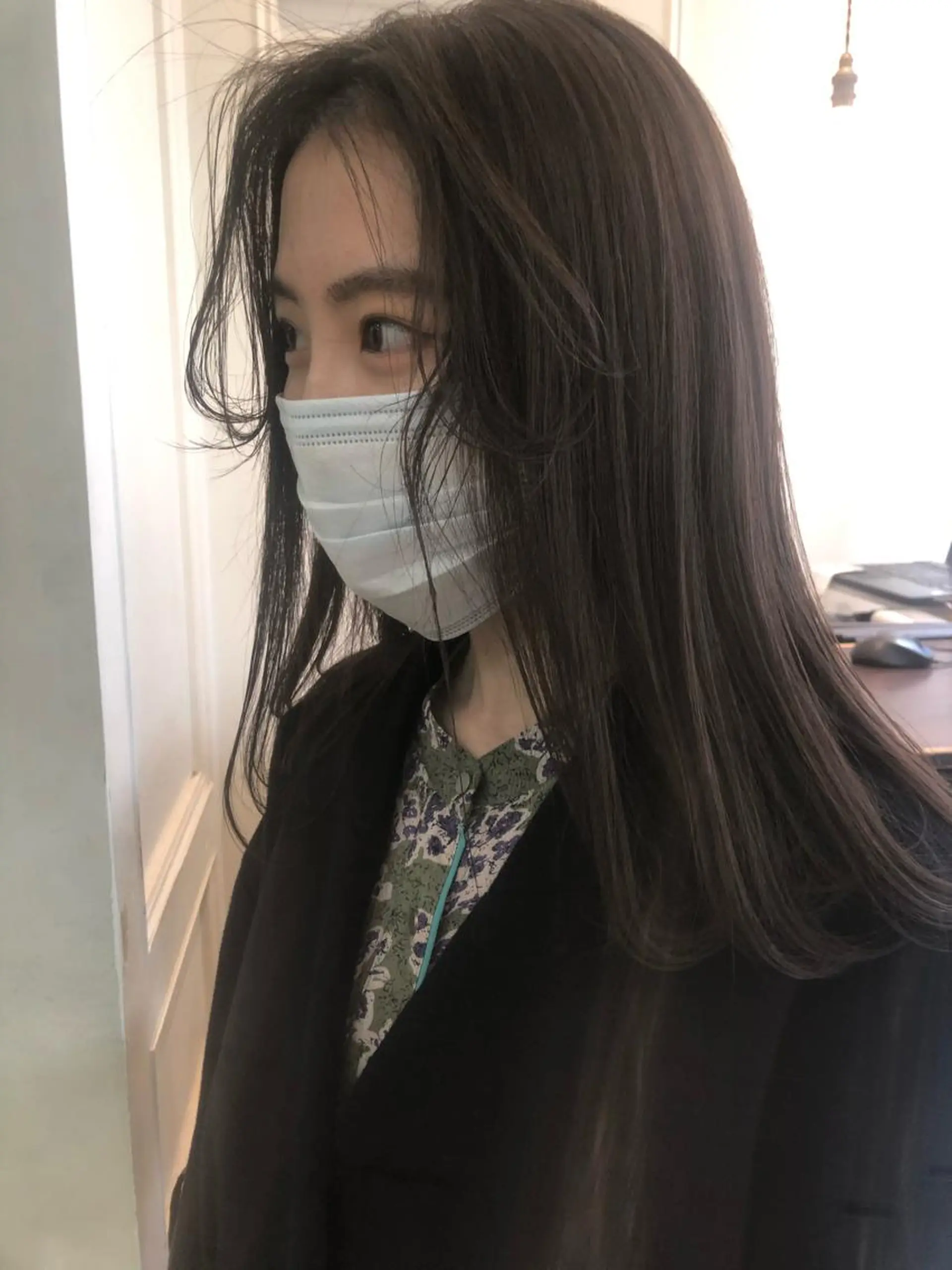 ミディアム カラー classic 新横浜所属・大人girly🛋️ 🤍yukakoのヘアスタイル