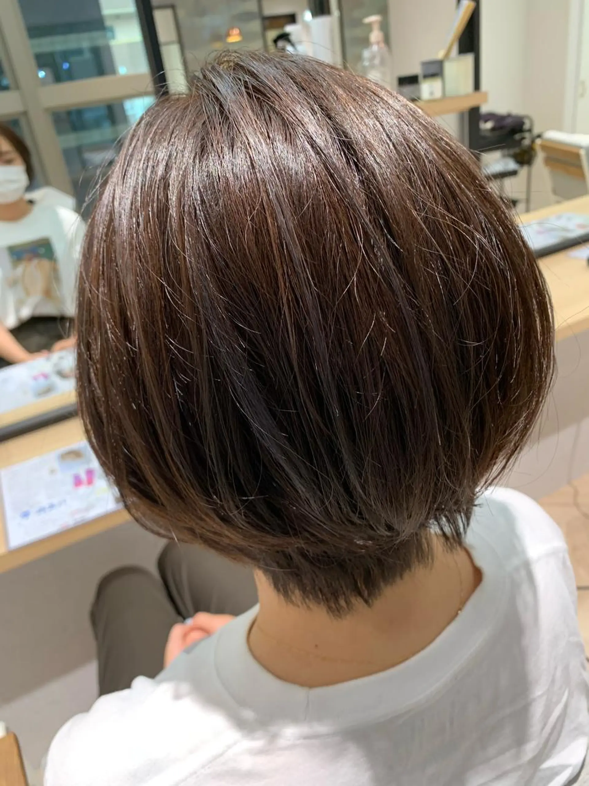 ショート カラー hair make salon Frip所属・金久保亮/パパ美容師 /パーマ/髪質改善のヘアスタイル