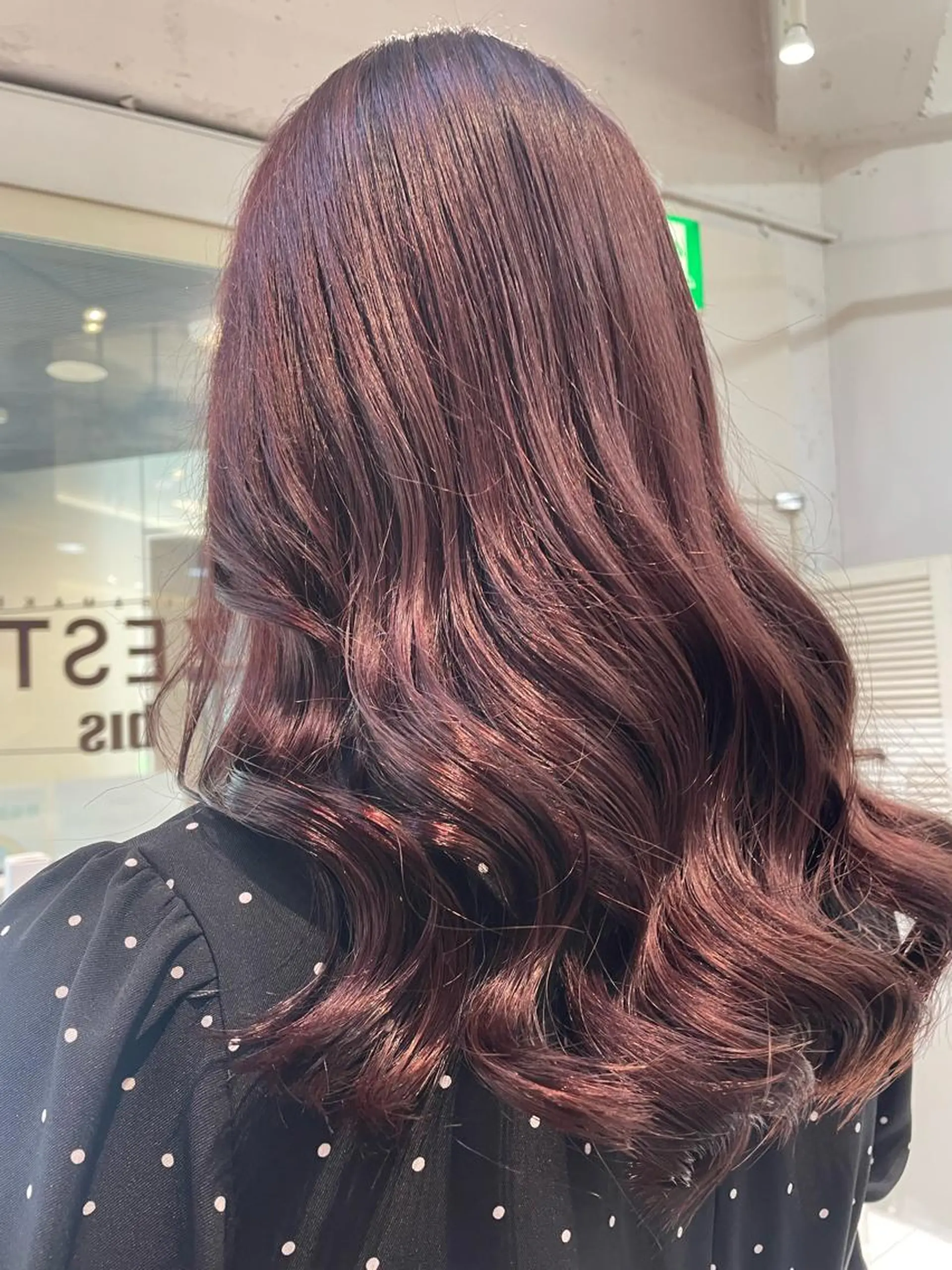 セミロング カラー ブリーチ ブリーチなしカラー ピンクカラー 髪質改善 メンズ/艶髪/カラー サクラ🌸のヘアスタイル