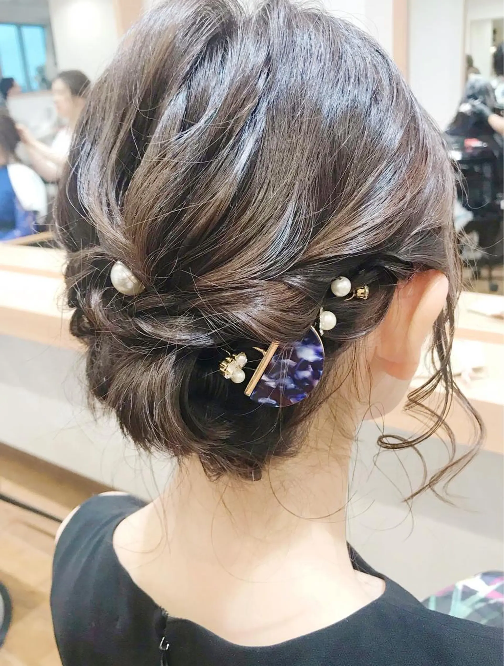 ヘアアレンジ ボブ ヘアセット GRANLUSSO 〜グランルッソ駅前店所属・木口 嘉美のヘアスタイル