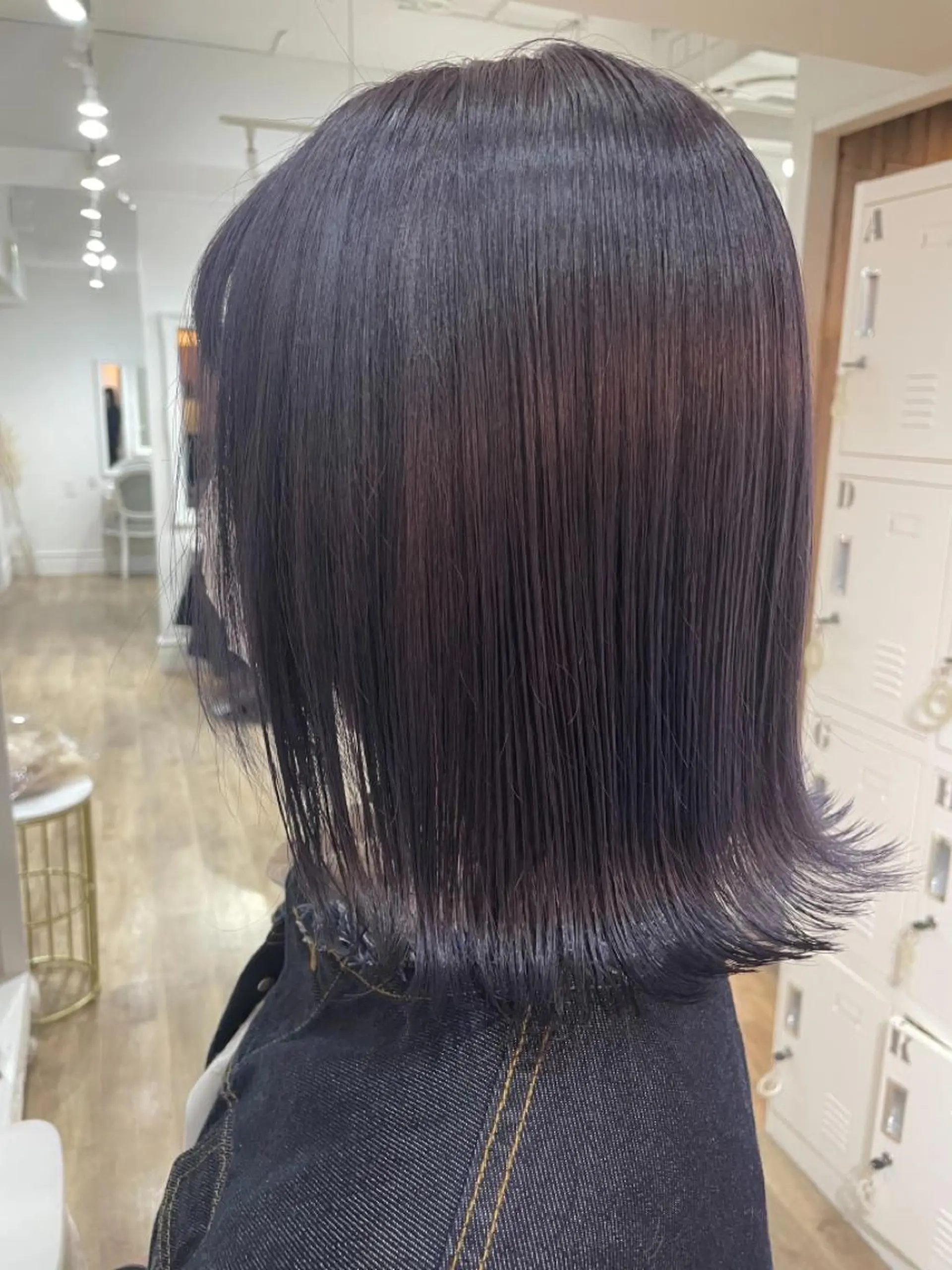 ミディアム カラー 韓国×髪質改善カラー 💎hinaのヘアスタイル