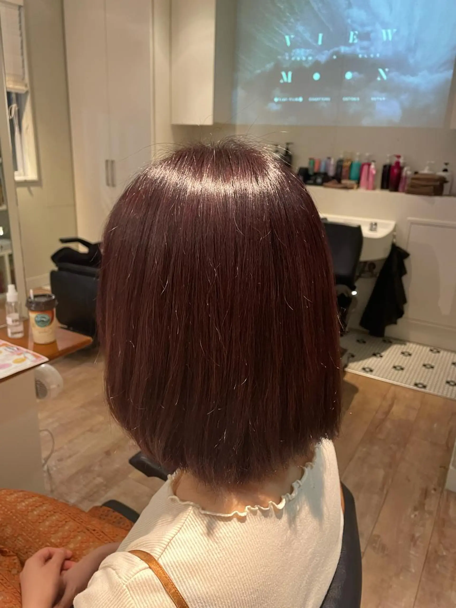 ミディアム ミディアムパーマ アッシュ アッシュグレー 韓国風カラー 韓国風ヘア ヘアカラー HUMAN練馬・豊島園所属・竹内 宏法のヘアスタイル