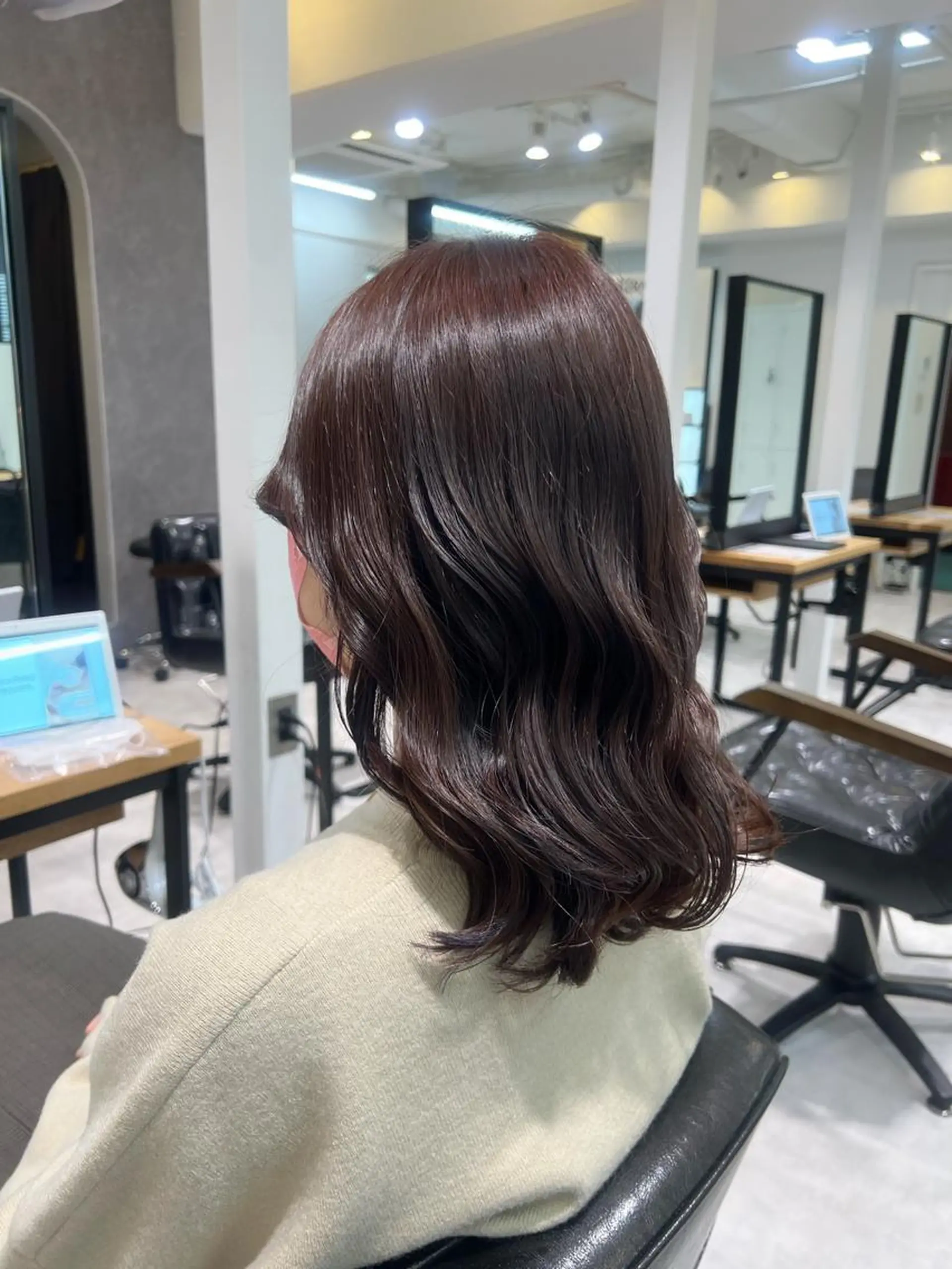 セミロング カラー collet矢島/ ブリーチ指名No.1のヘアスタイル