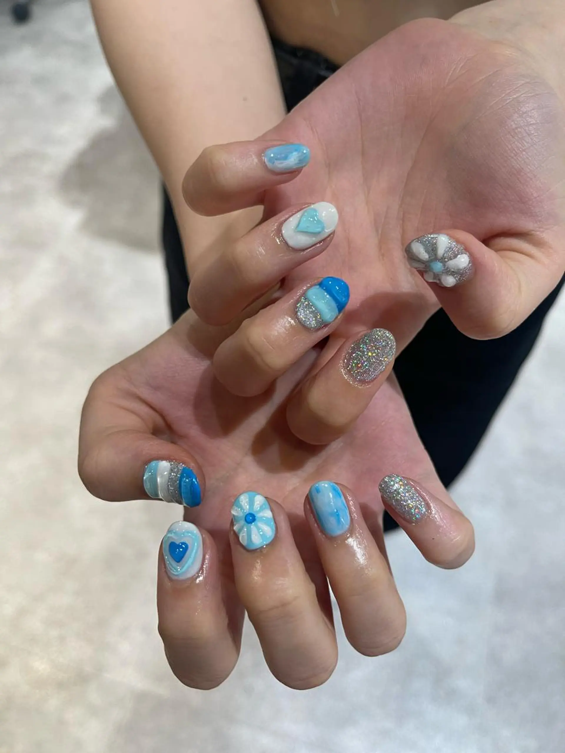 ネイル ano @anomukuiのヘアスタイル