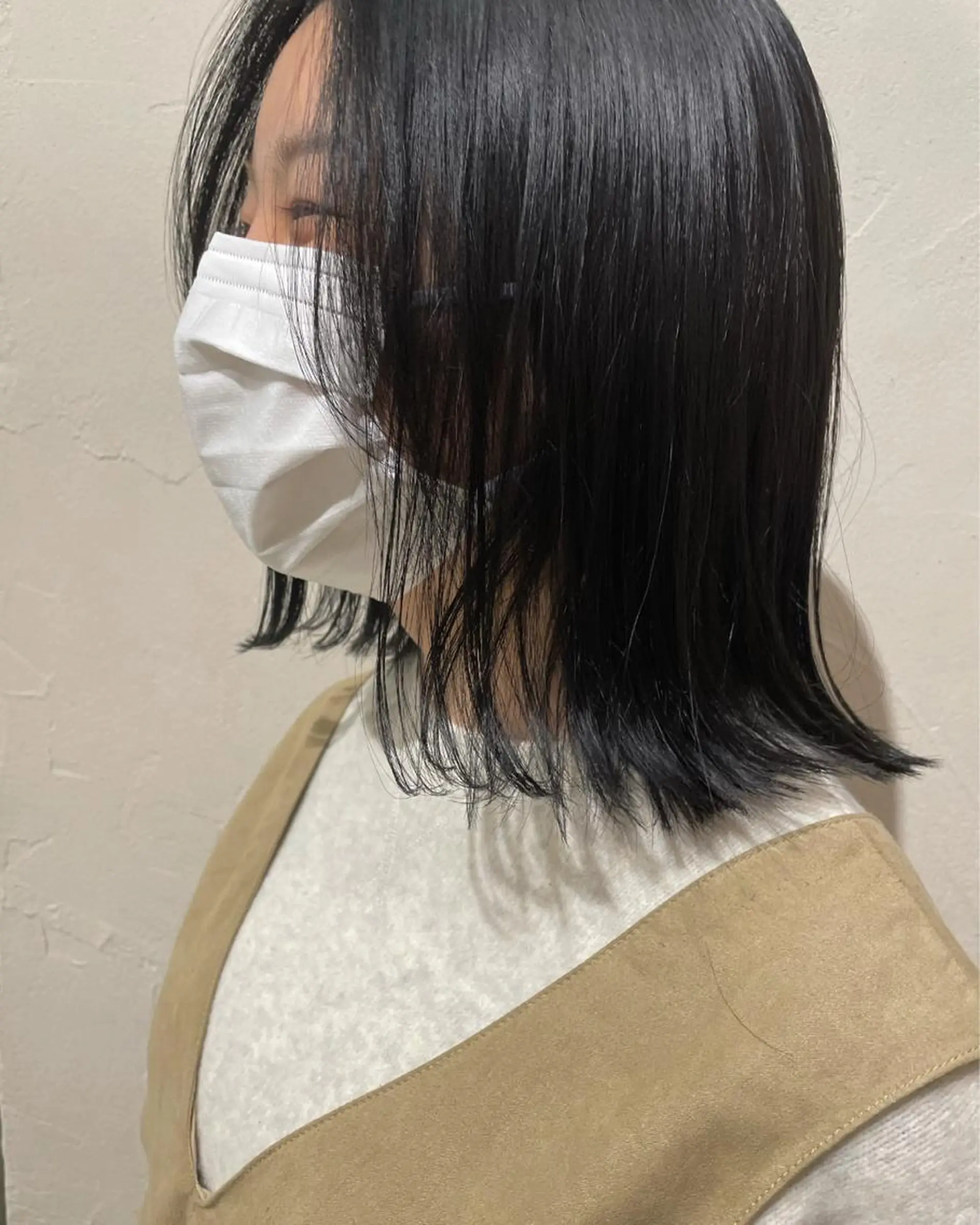 セミロング レイヤーカット/ 透明感カラーmikuのヘアスタイル