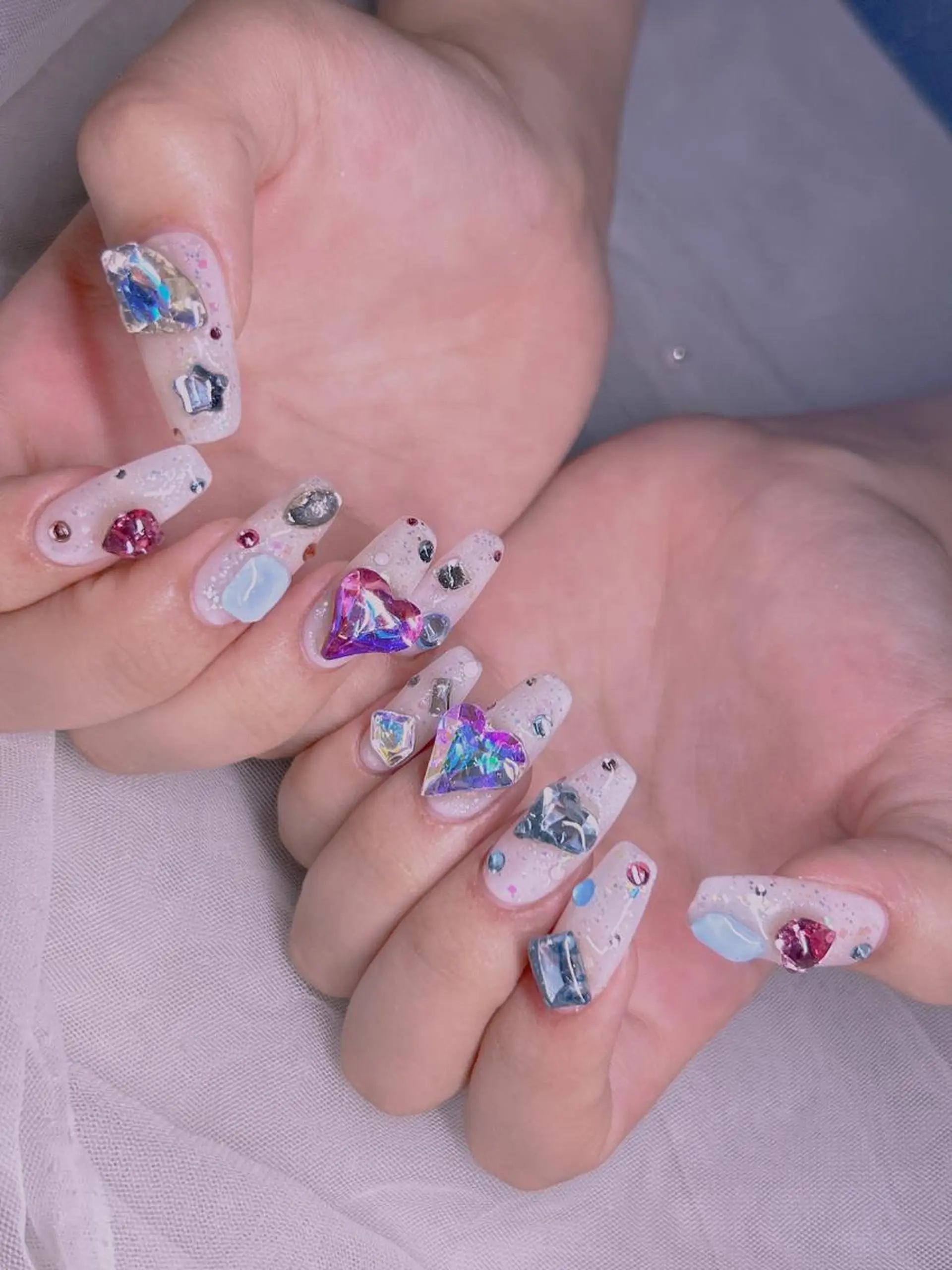 ネイル ハンドネイル 長さだし専門店 M2　rikaのネイルデザイン