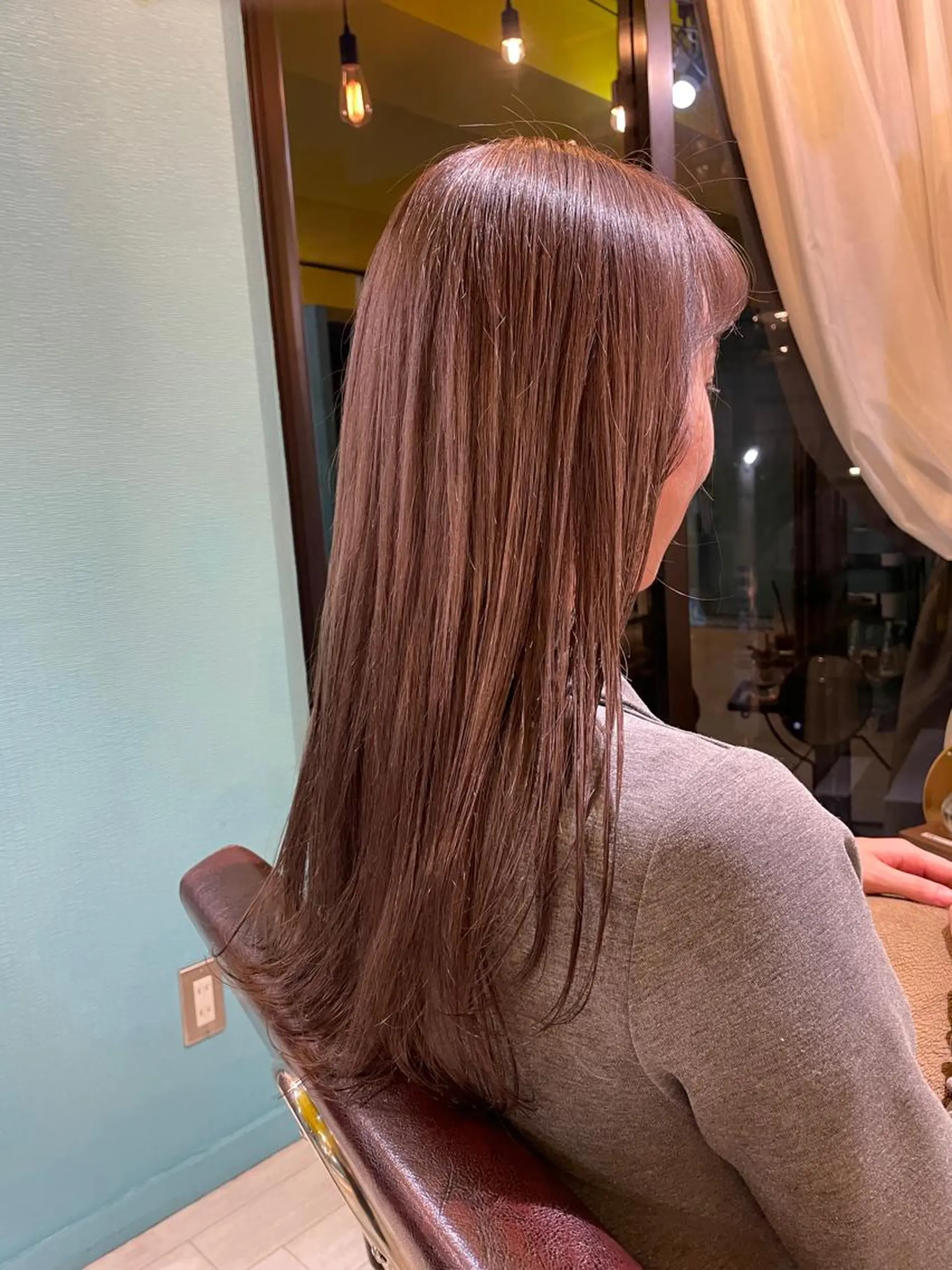 ロング カラー アッシュ アッシュブラウン ブラウンカラー ヘアカラー トリートメント Share  Salon  Reco【GARDEN】所属・末石 智のヘアスタイル