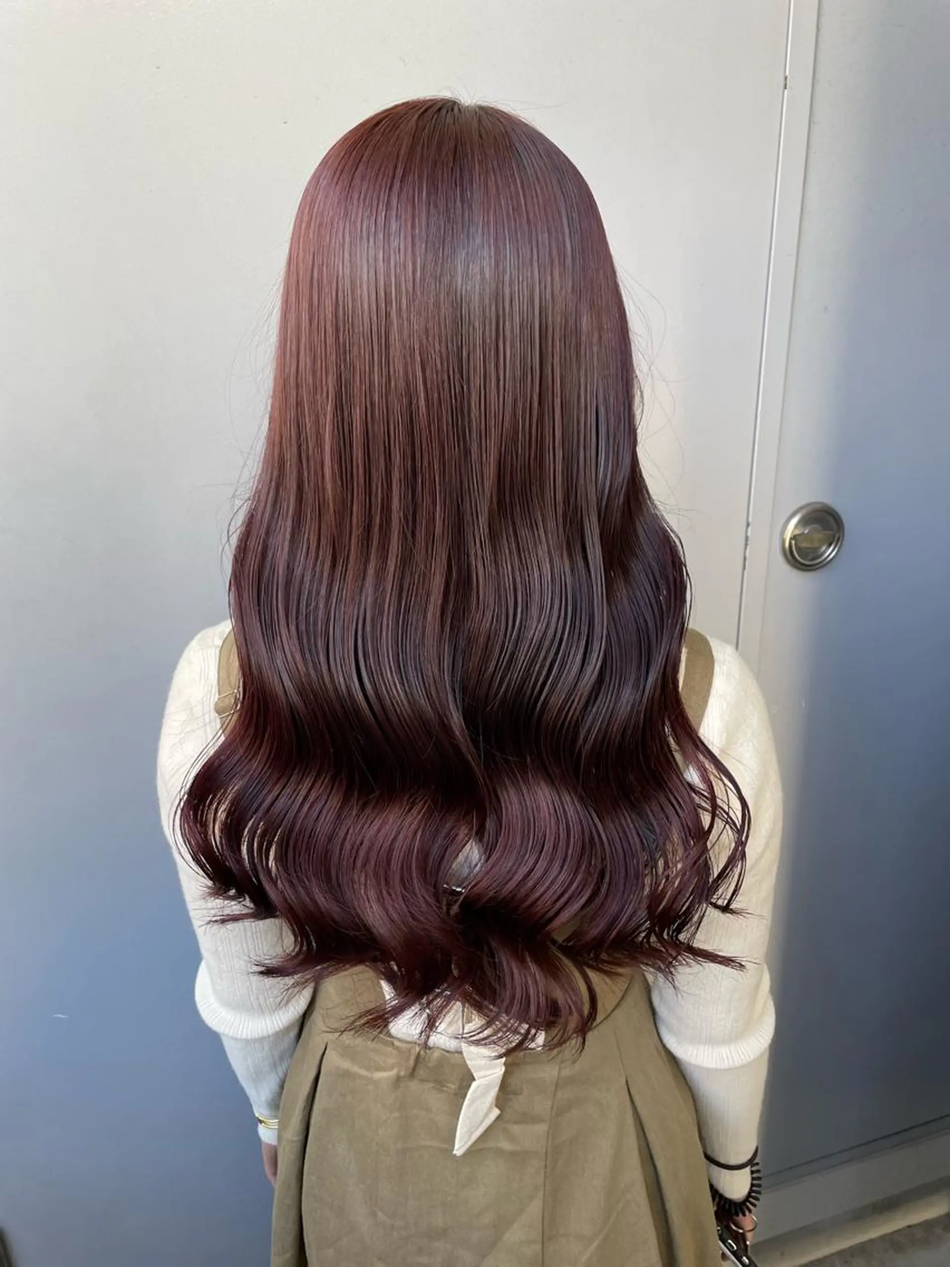 ロング カラー ブラウンカラー ラベンダーカラー ピンクカラー ピンクブラウン ヘアカラー トリートメント ヘアセット 透明感カラー🤍 Kaitoのヘアスタイル