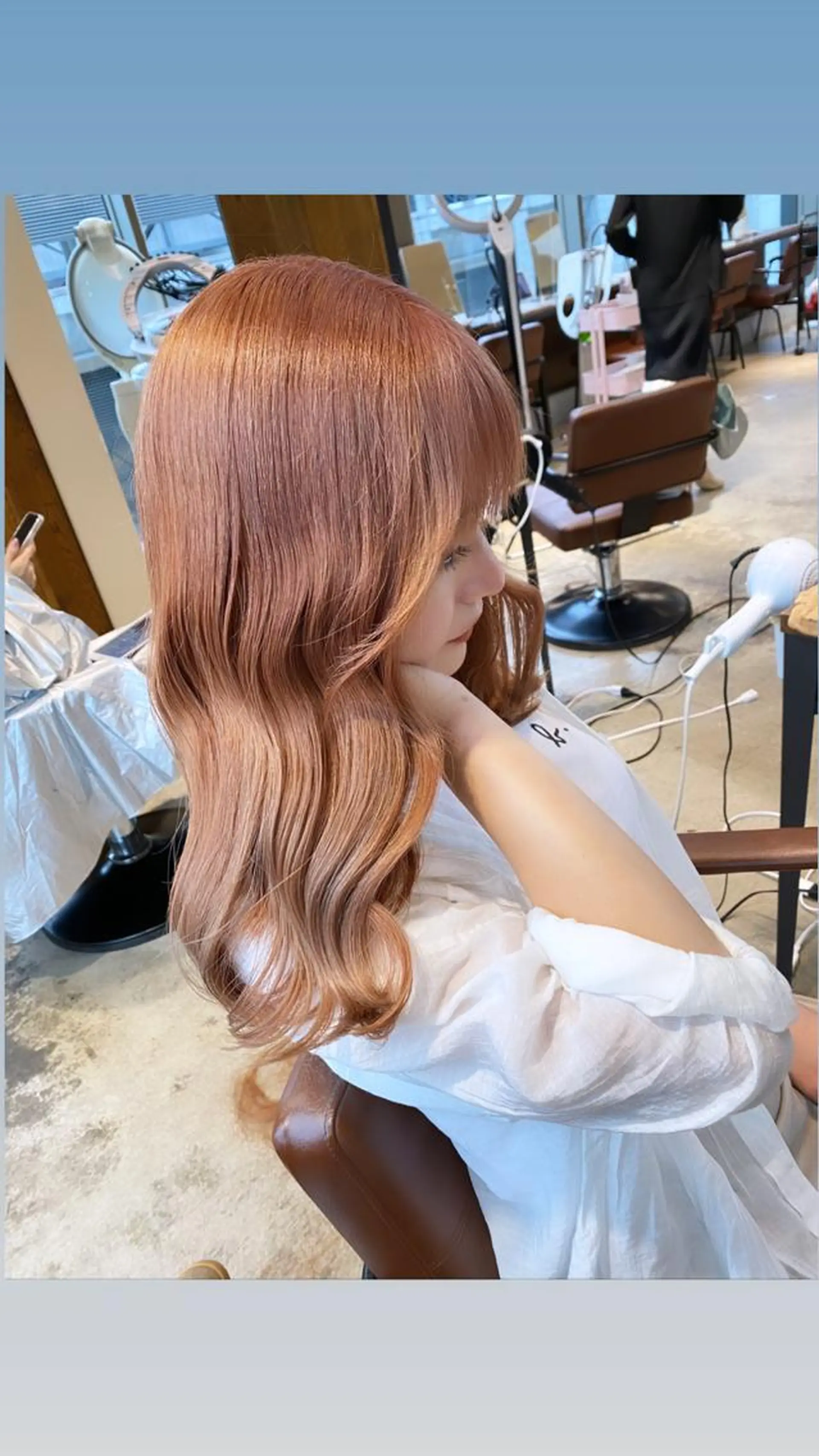 カラー 顔まわりの神様✨ 透明感カラー藤嶋秀幸のヘアスタイル